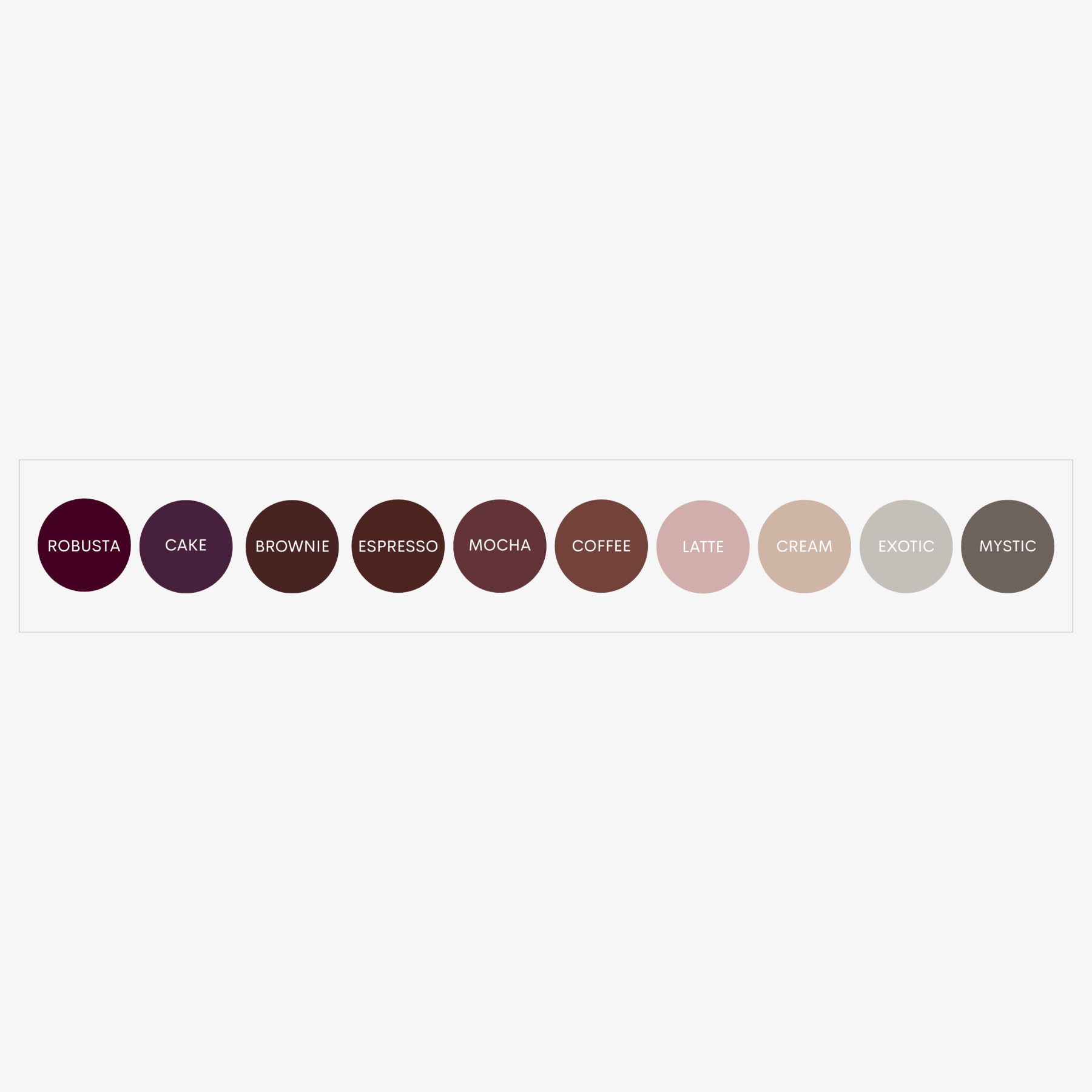 Stickers Vernis Rond Vernis Semi-Permanent Marrons - NAILS FRS