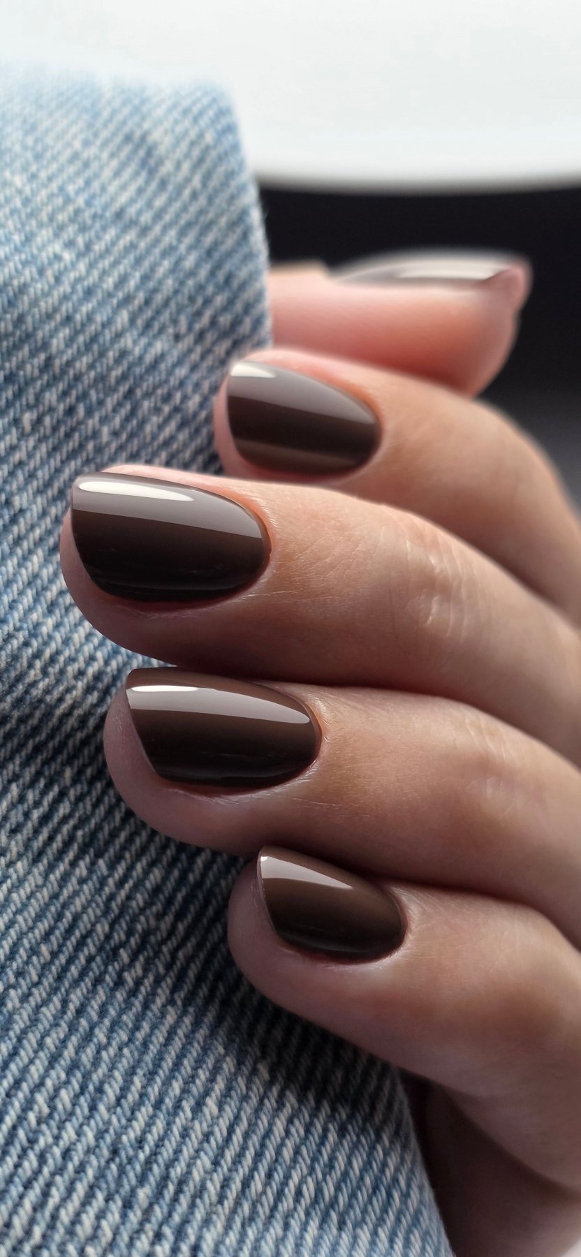 Gel polish mocha - NAILS FRS