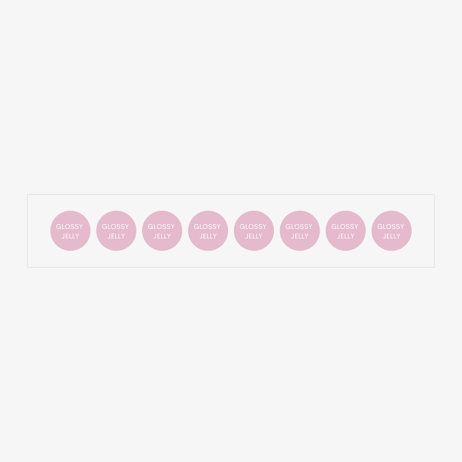 Stickers Vernis Rond Vernis Semi-Permanent Top coat glossy jelly - NAILS FRS