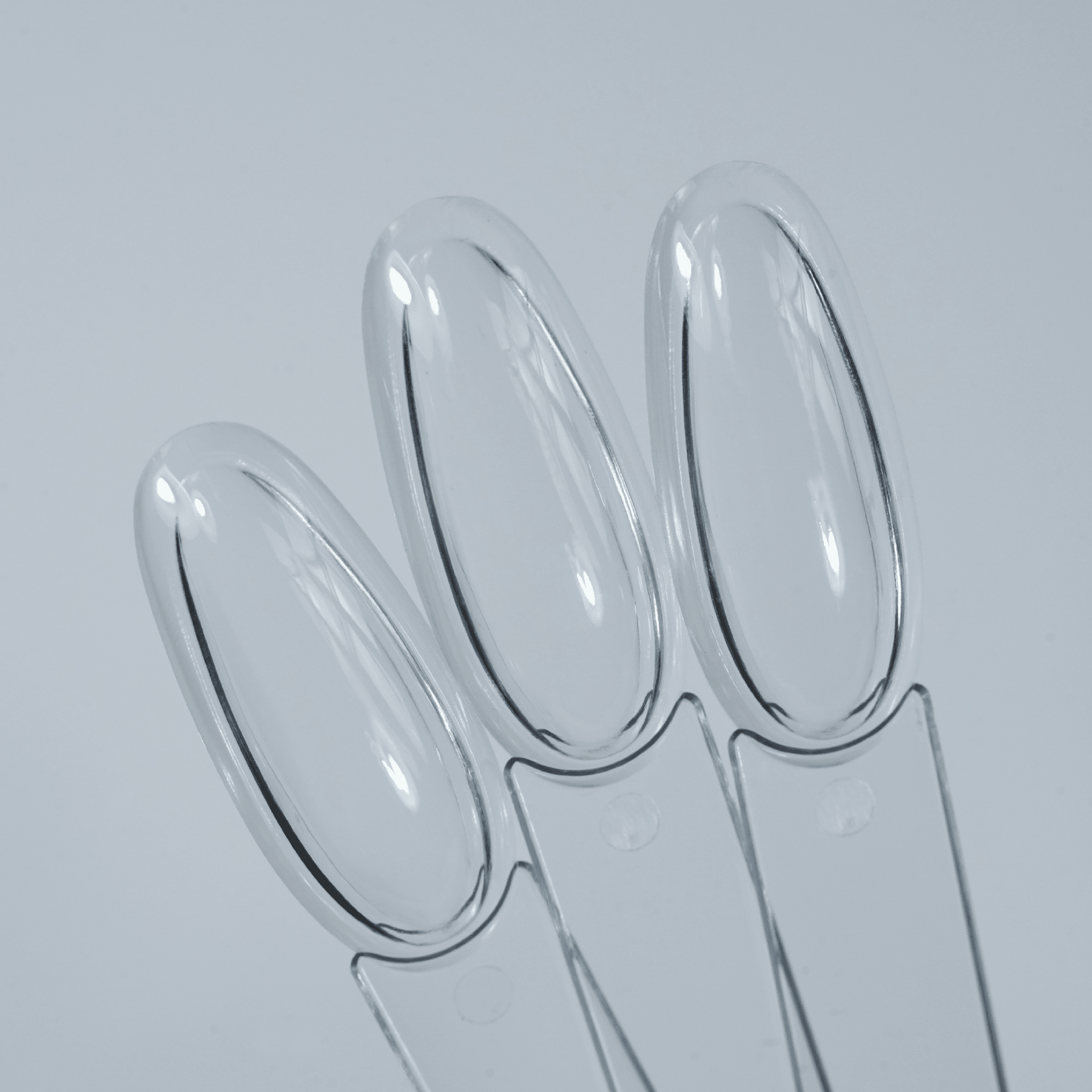 Nuancier double paroi ovale clear - nuancier NAILS FRS