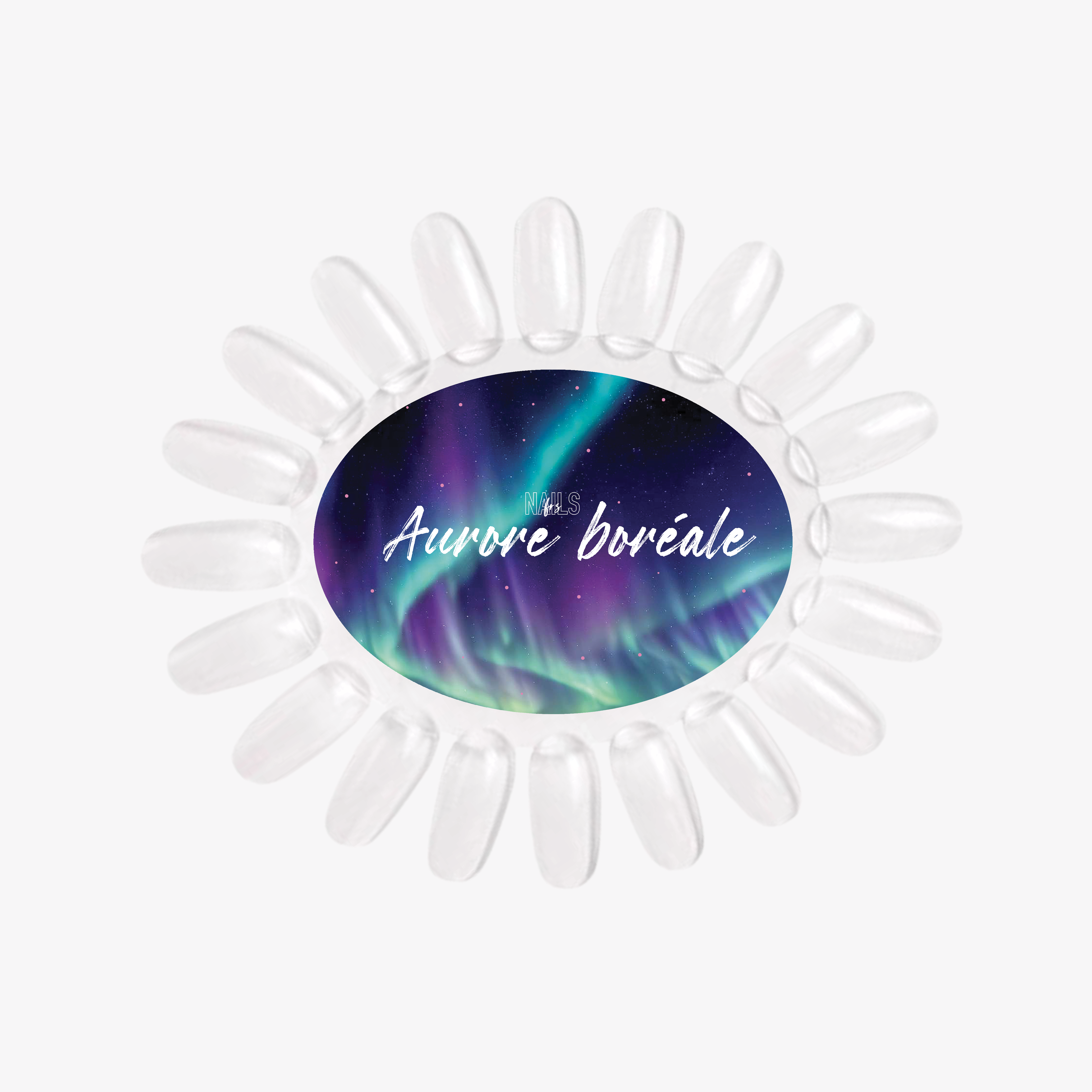 Nuancier rond Aurore boréal