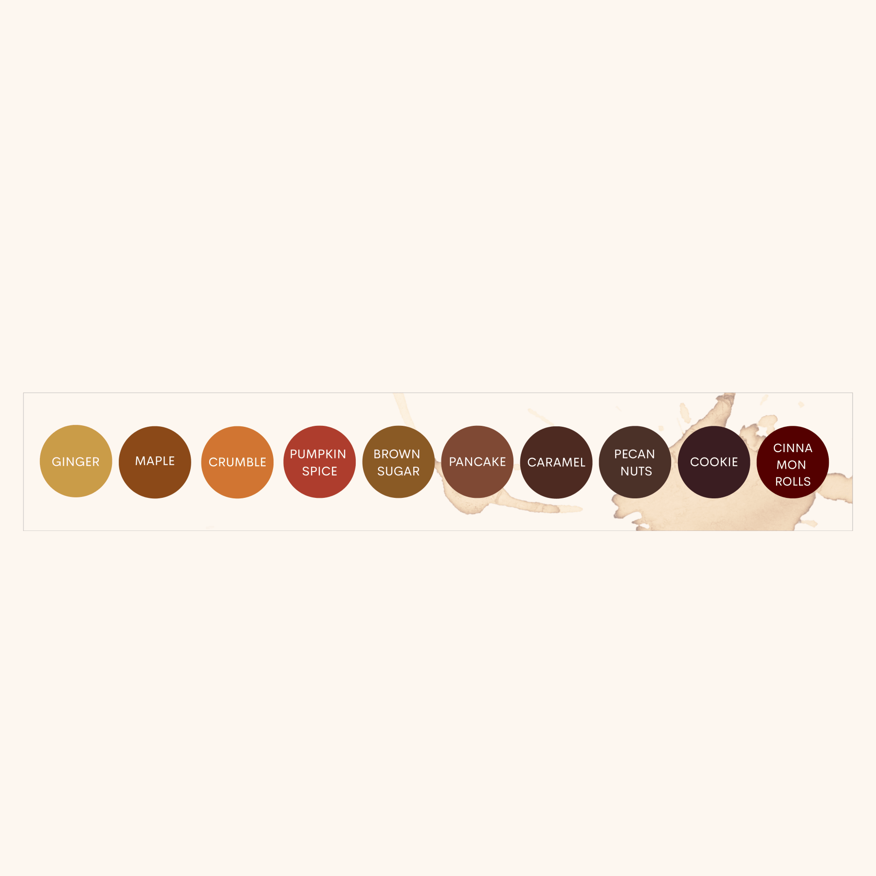 Stickers Vernis Rond Vernis Semi-Permanent The Maple Bakery - NAILS FRS