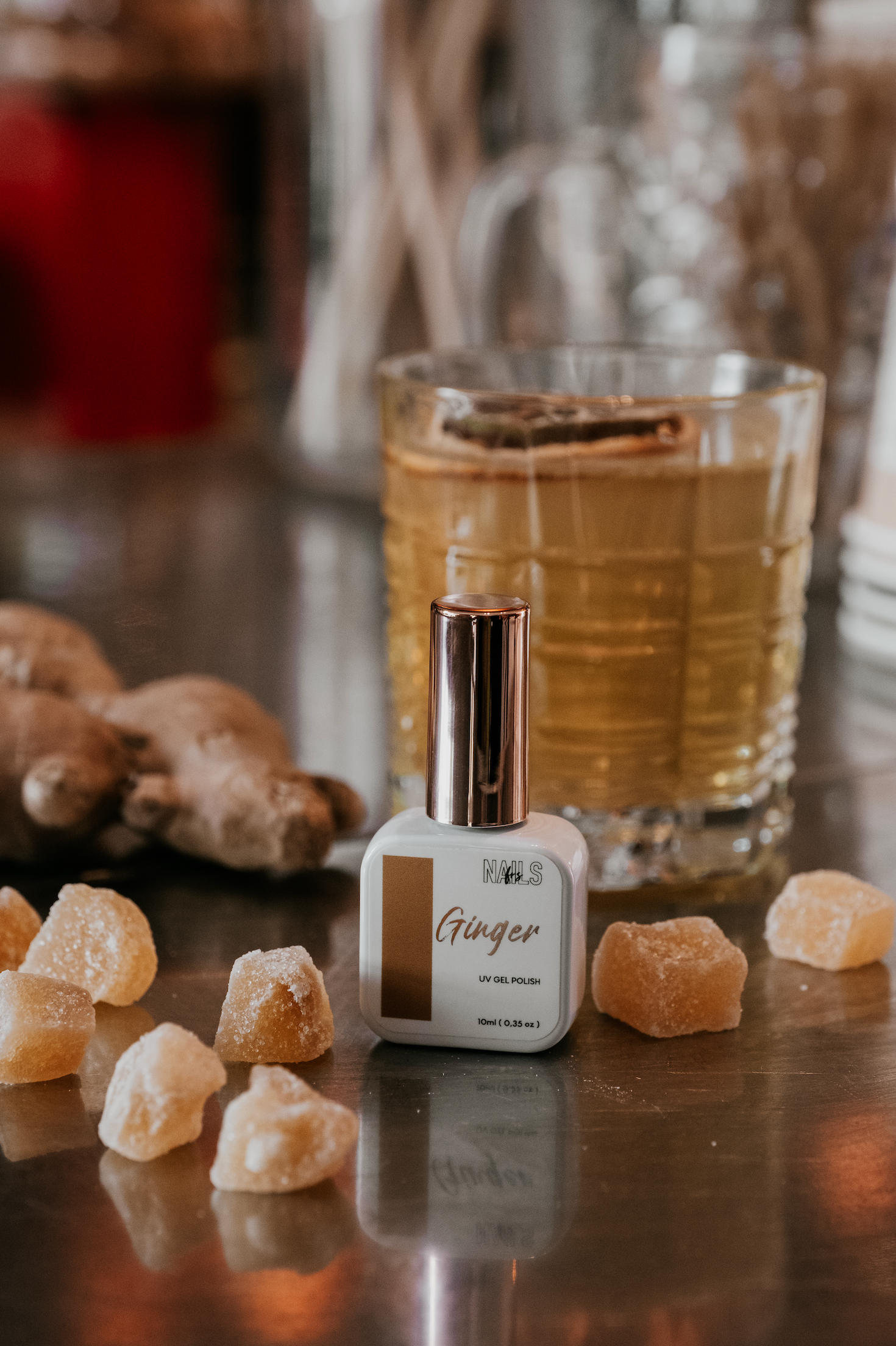 Gel polish Ginger