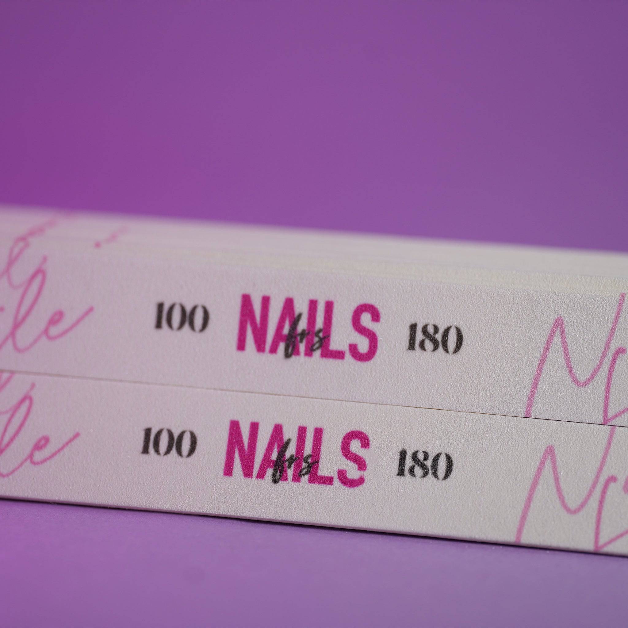 Lime fine droite 100/180 - Nails frs