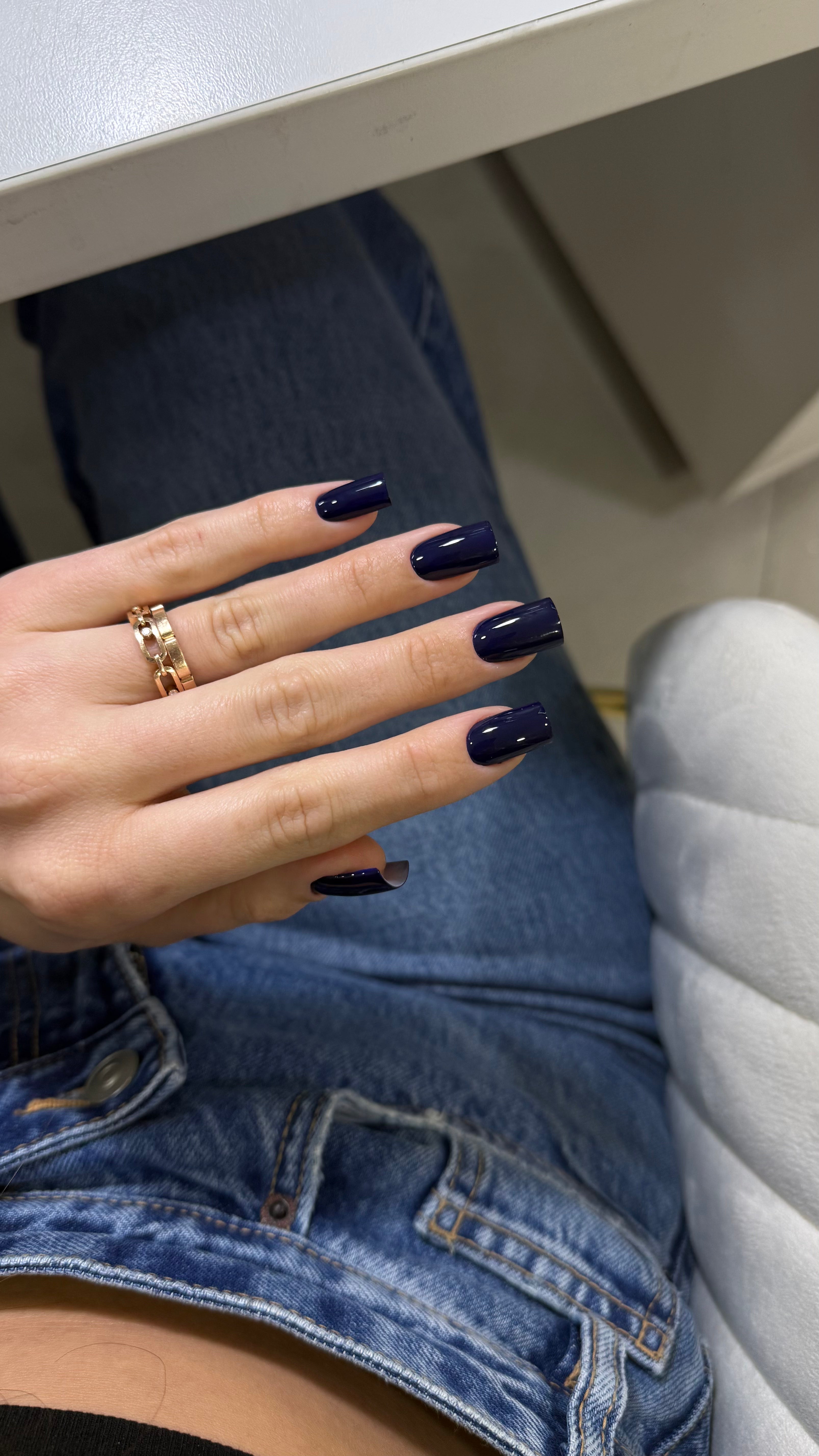 Gel polish Denim