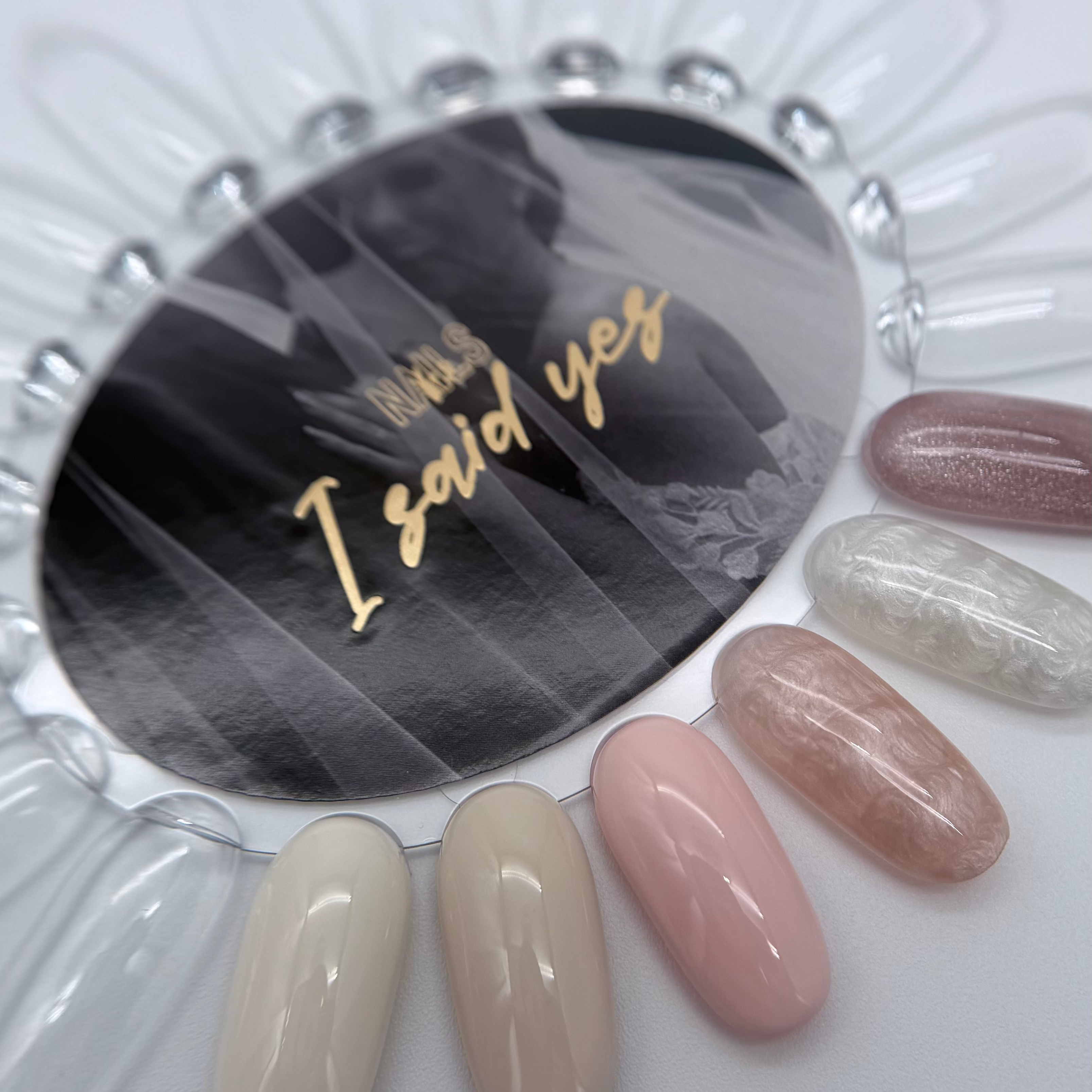 Nuancier rond I said yes