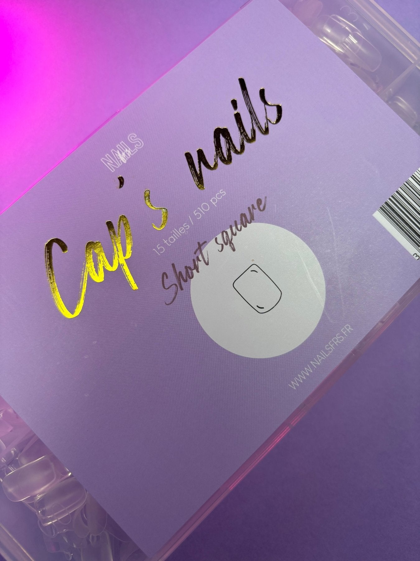 cap's nails short square - Capsules américaine - NAILS FRS
