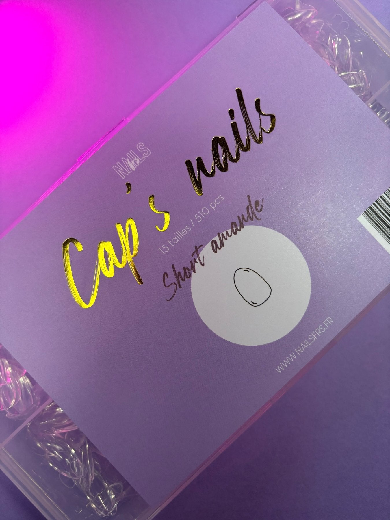 cap's nails short amande - Capsules américaine - NAILS FRS