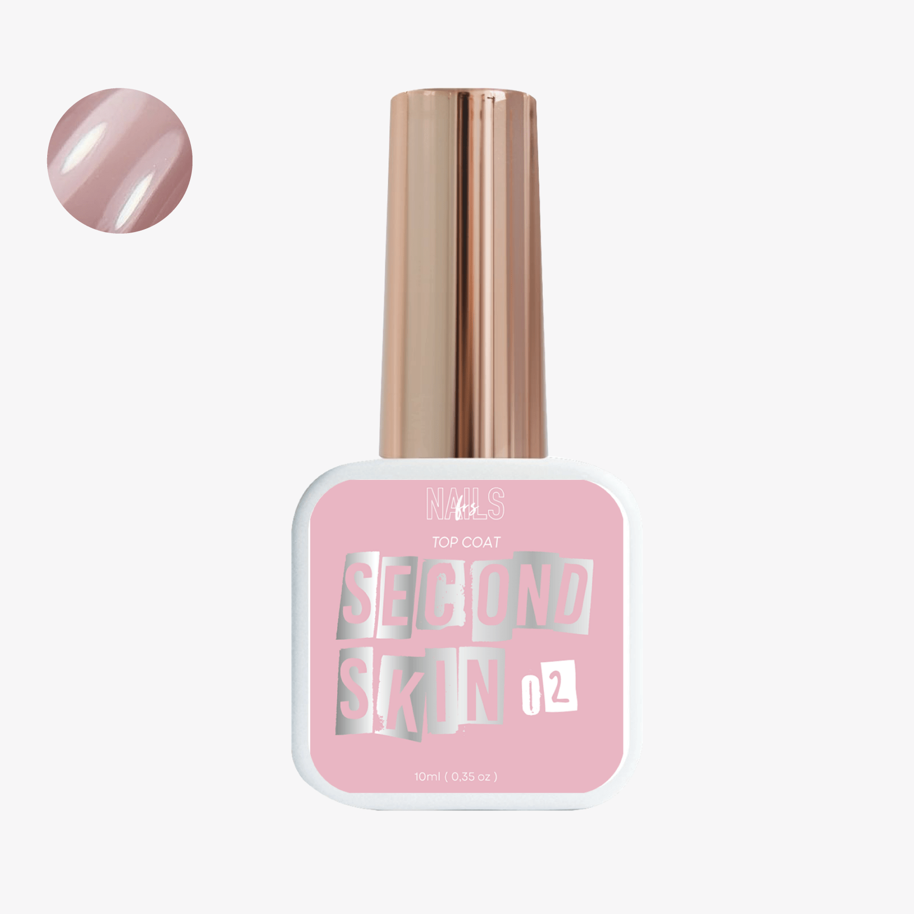 Top coat Second skin 02 - NAILS FRS