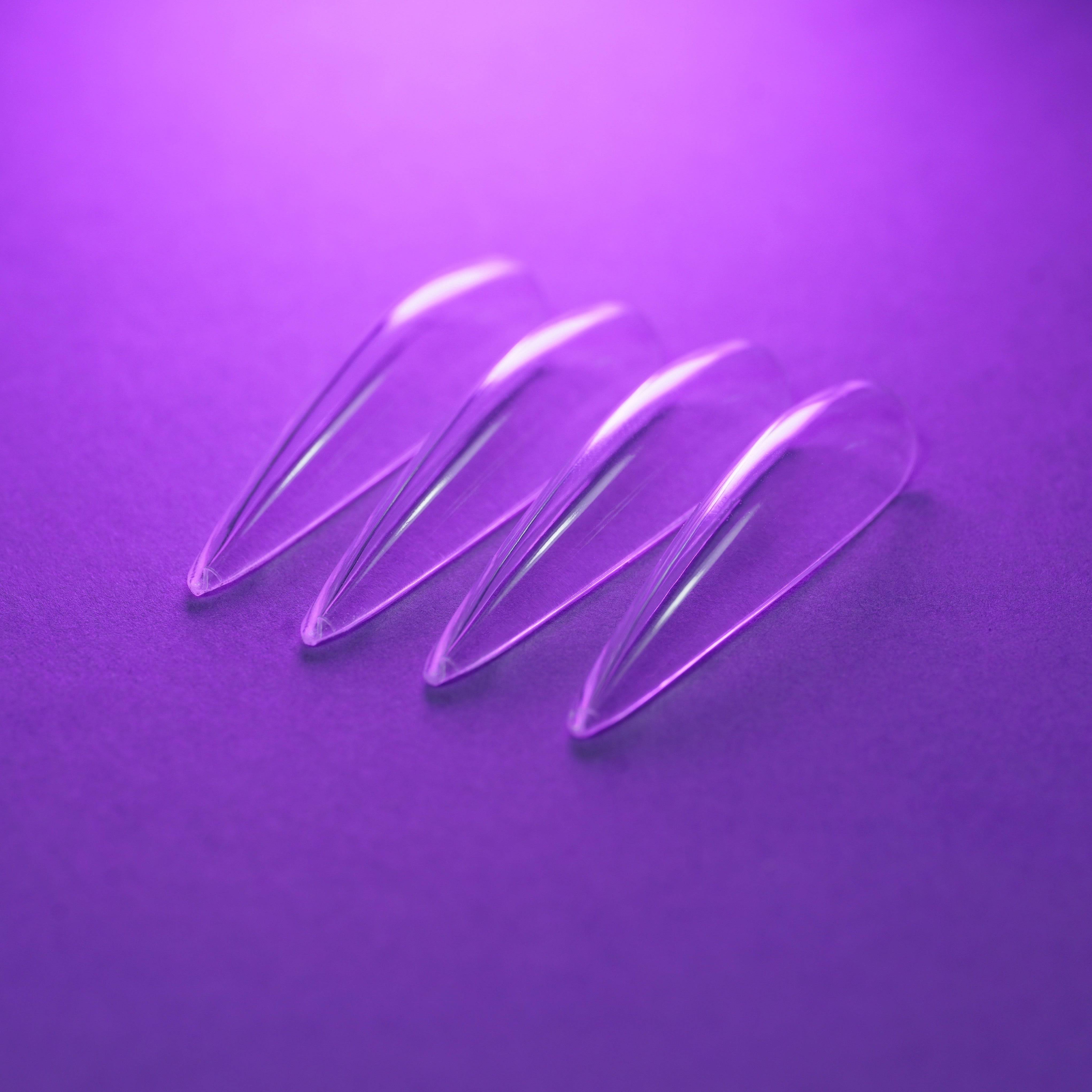 Capsules américaines XL stiletto soak-off – flexibles et durables, conçues pour des poses faciles et résistantes