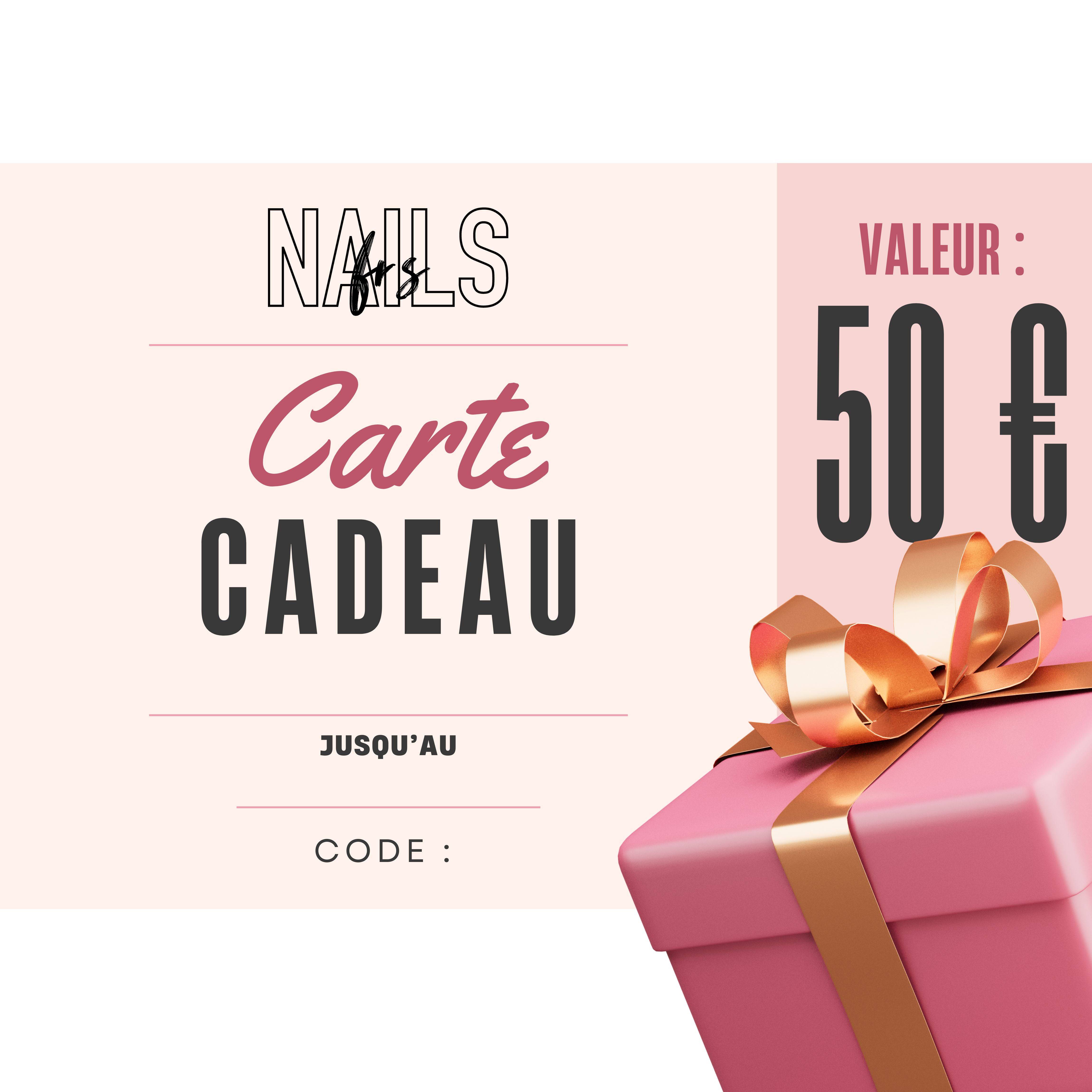 Carte Cadeau NAILS FRS - Nails frs