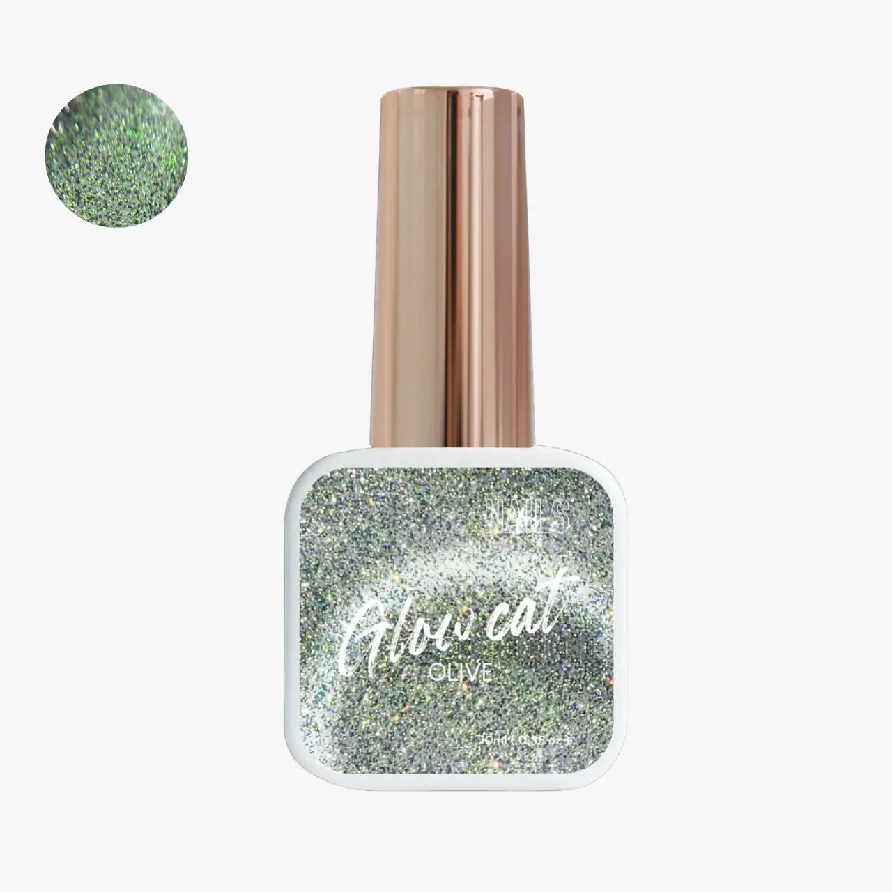 top coat glow cat olive - VSP NAILS FRS