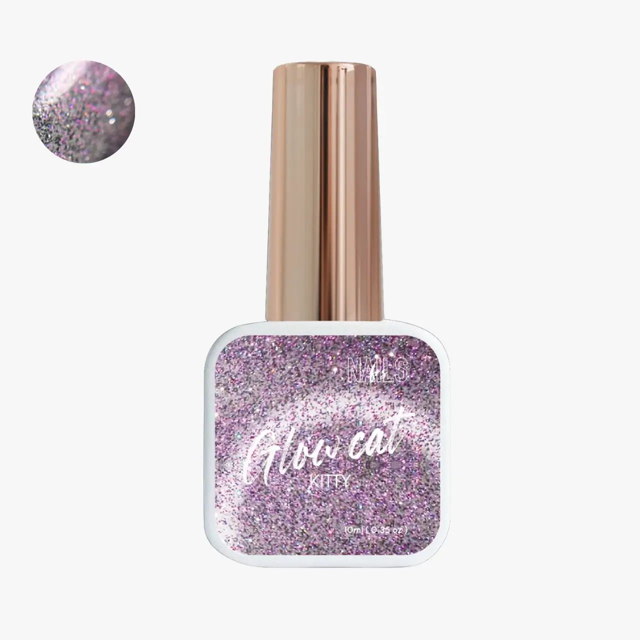 nails frs vernis semi permanent glow cat kitty