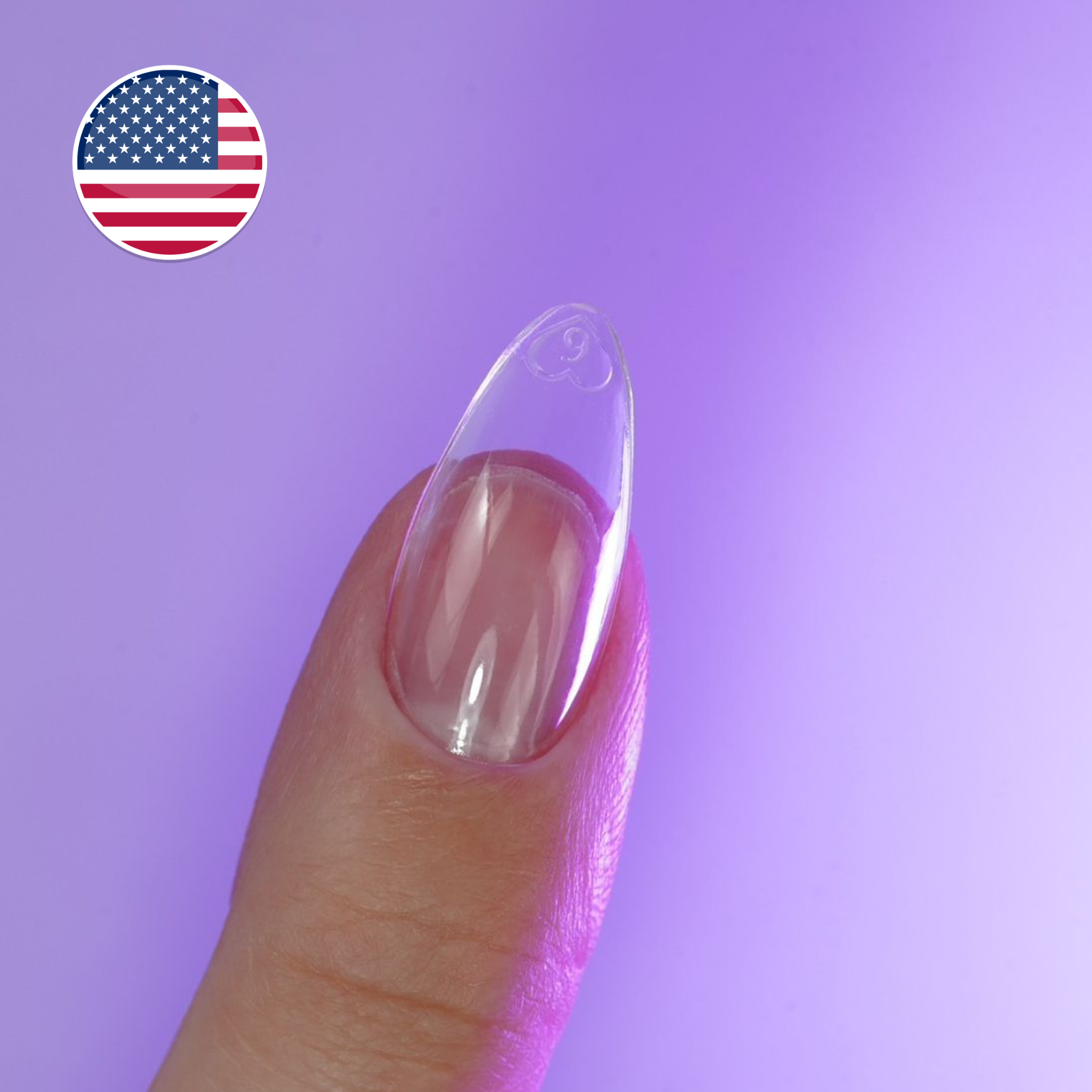 cap's nails medium amande - Capsules américaine