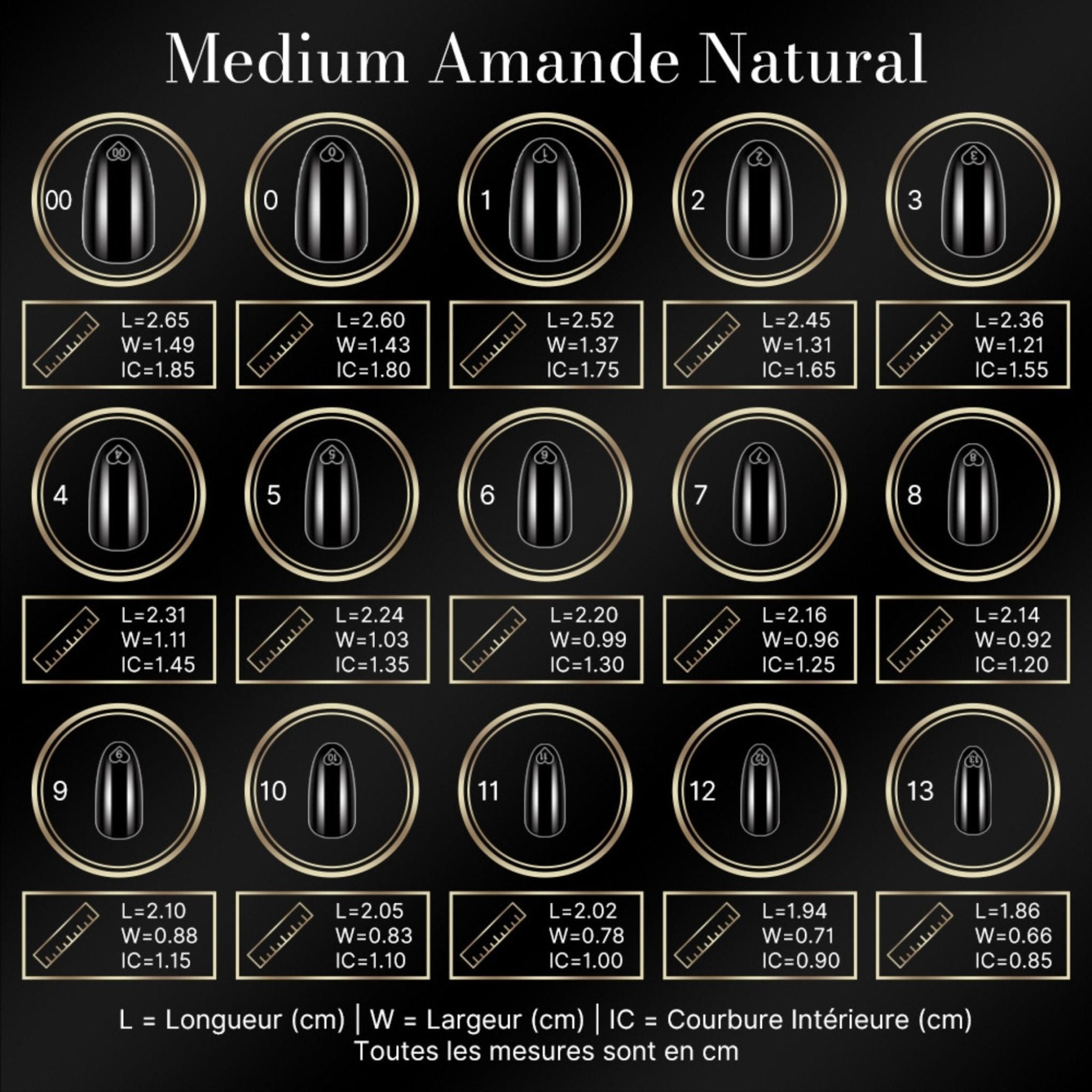 cap's nails médium amande natural - Capsules américaine - NAILS FRS