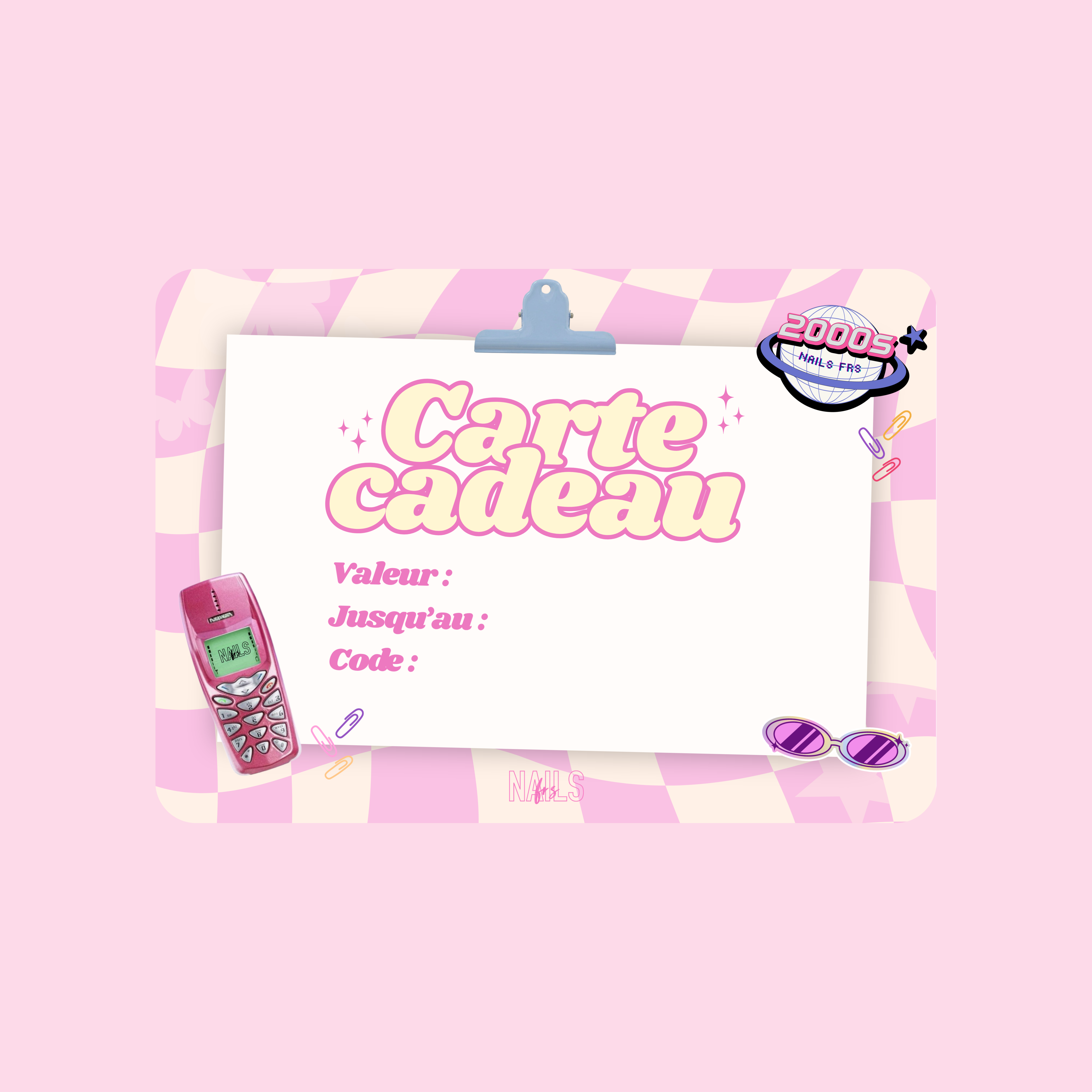 Carte Cadeau NAILS FRS