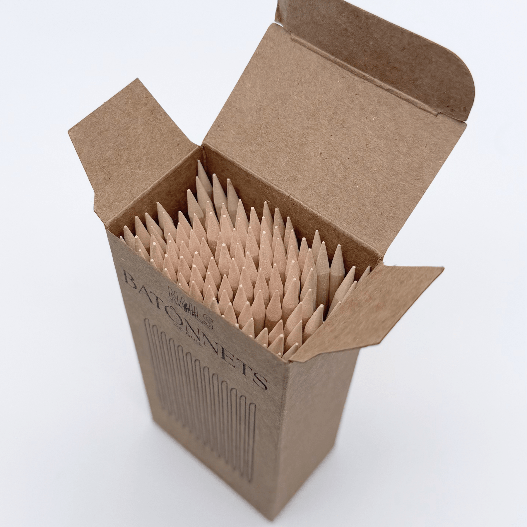 Bâtonnets de buis 100pcs - NAILS FRS