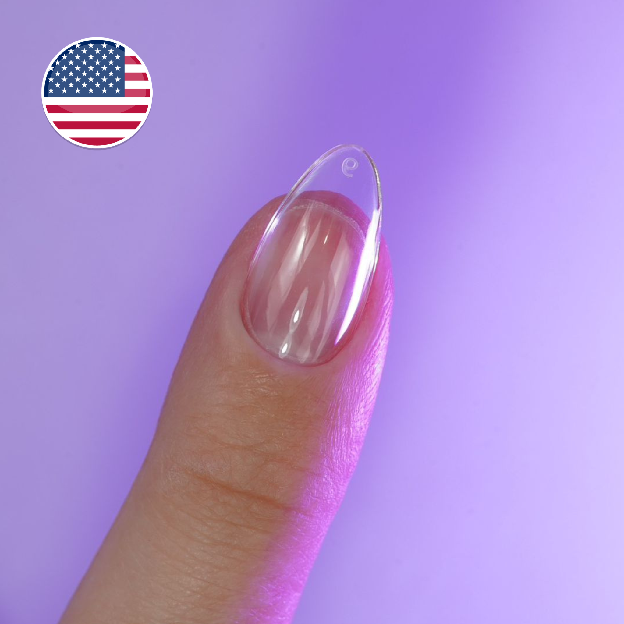 cap's nails short amande - Capsules américaine