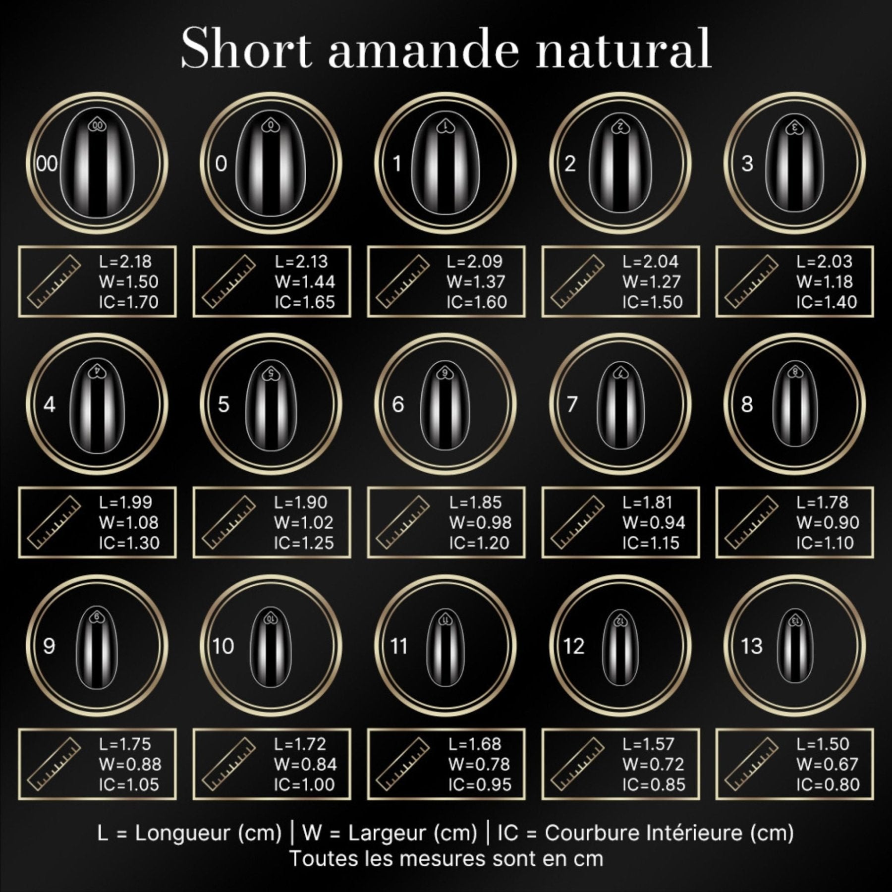 cap's nails short amande natural - Capsules américaine - NAILS FRS