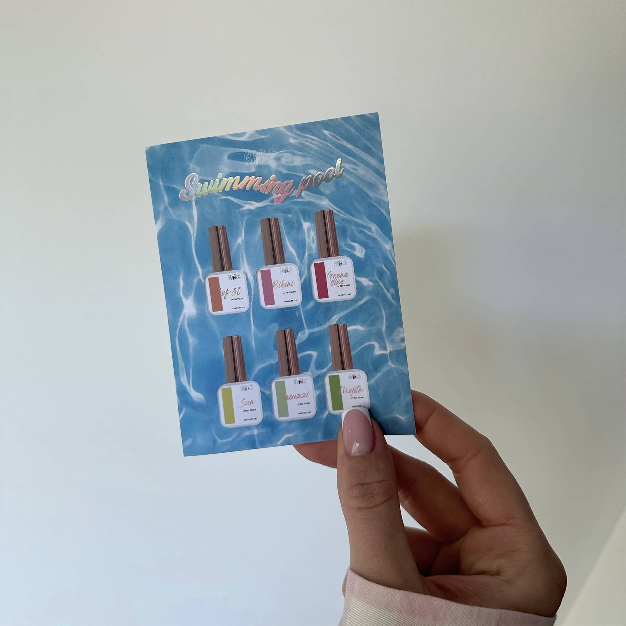 Stickers Swimming pool - Nails frs