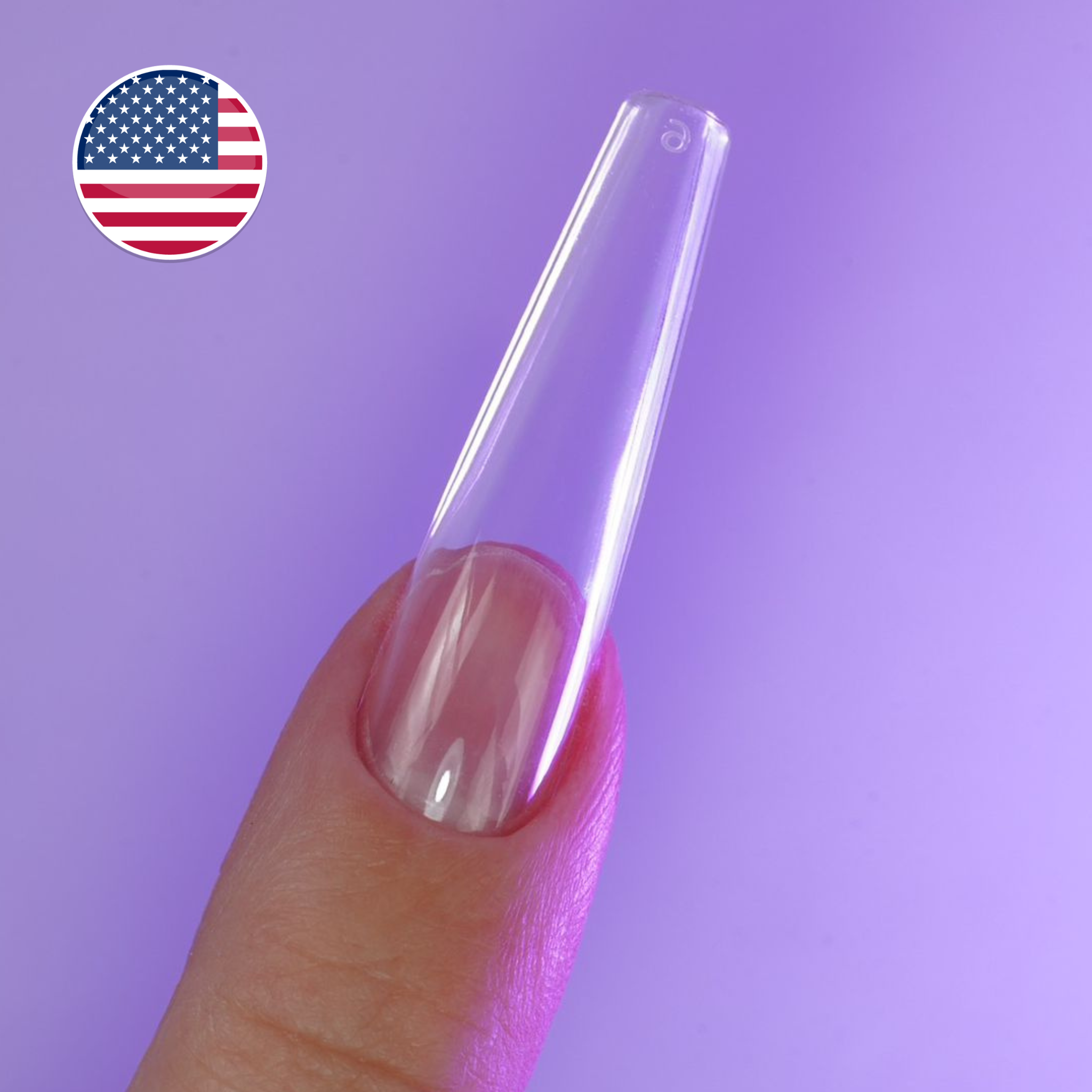 cap's nails XL ballerine - Capsules américaine