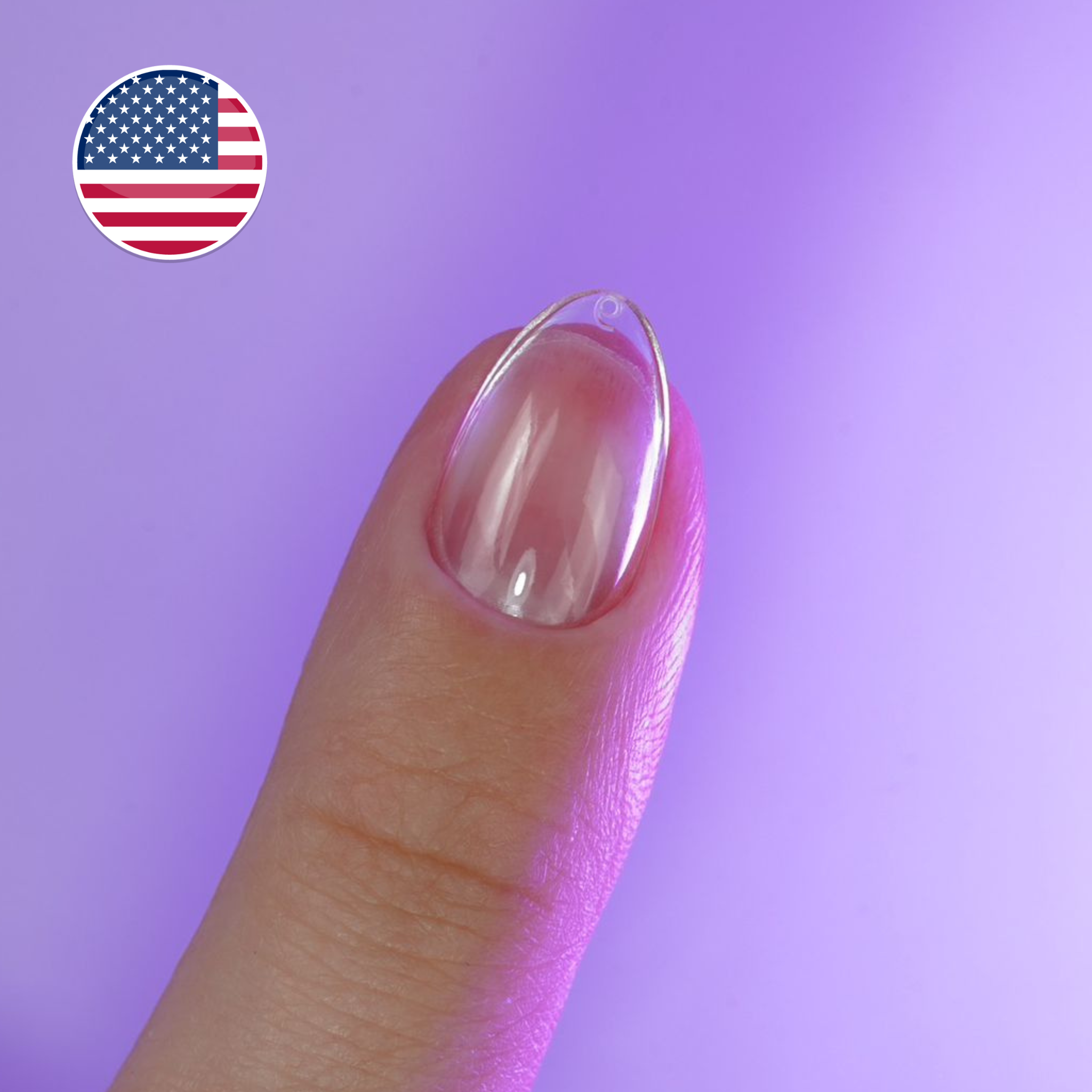 cap's nails xs amande - Capsules américaine