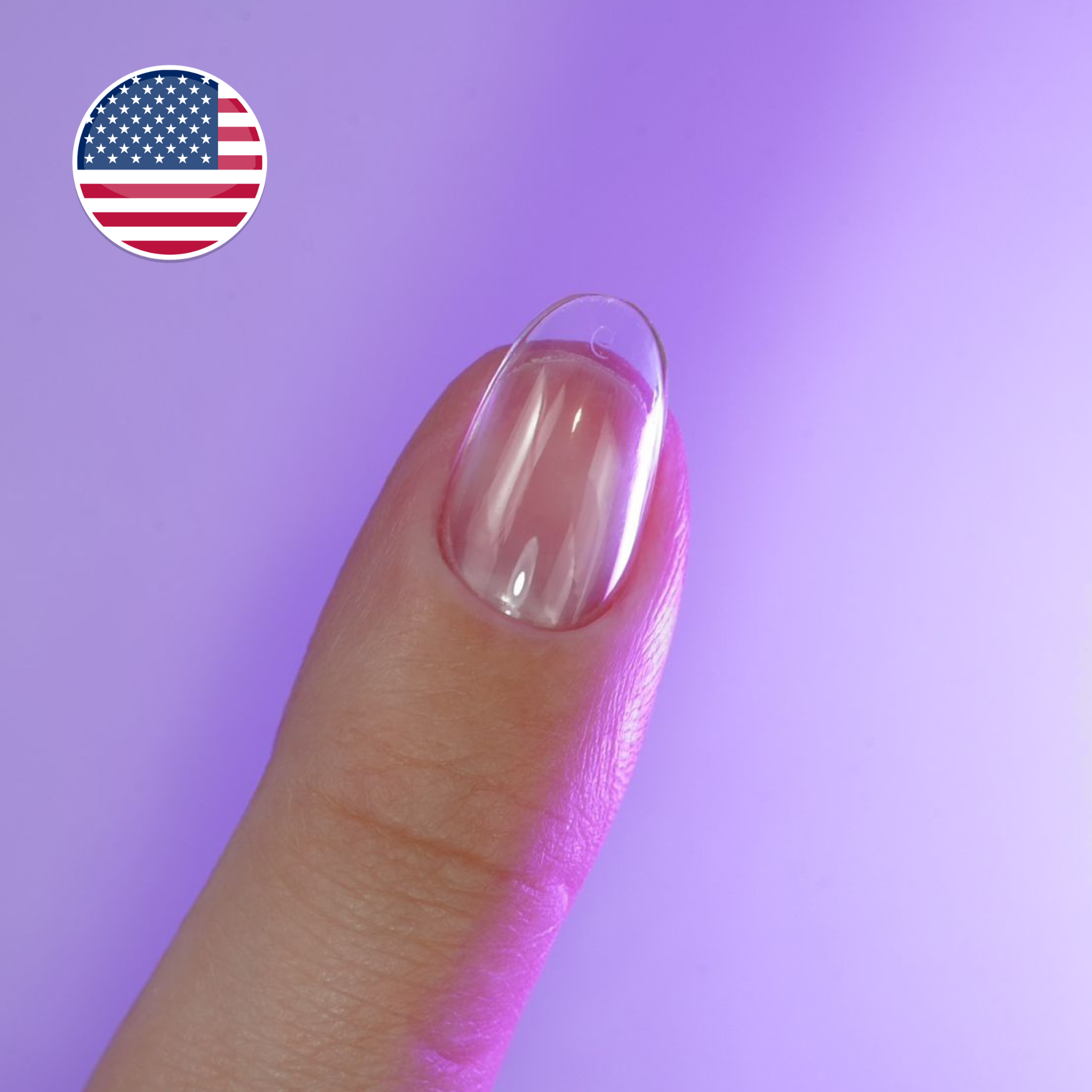 cap's nails Xs amande natural - Capsules américaine