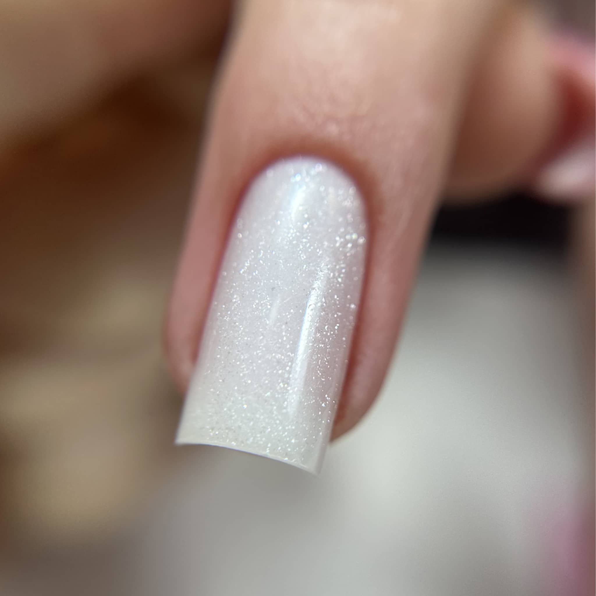 Solid fiber milky shine - Nails frs