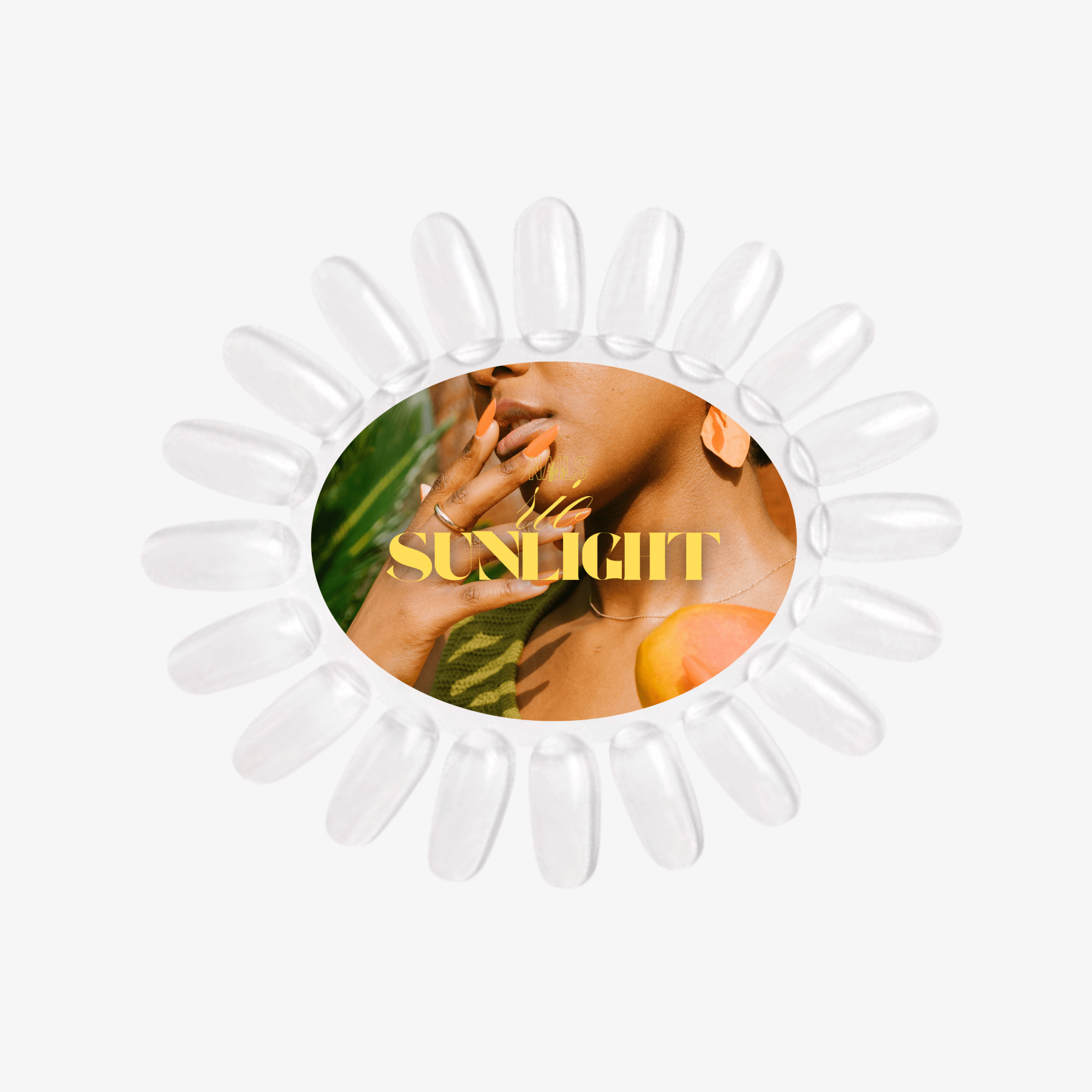 Nuancier rond Rio sunlight 2 - NAILS FRS