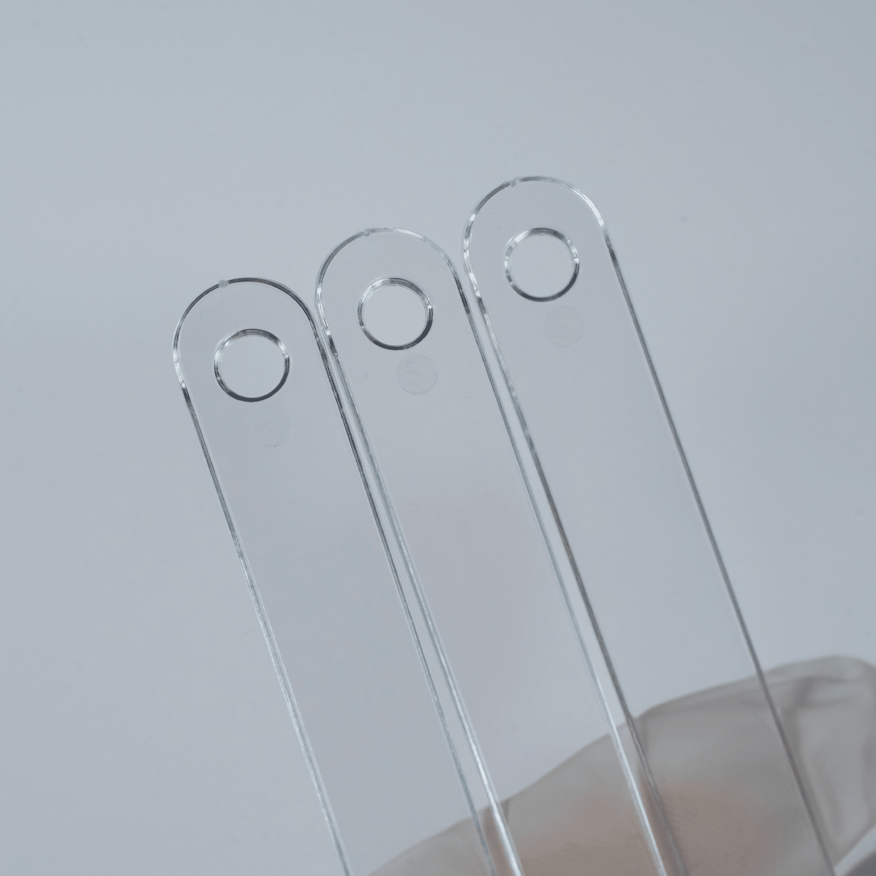 Nuancier double paroi ovale clear - nuancier NAILS FRS