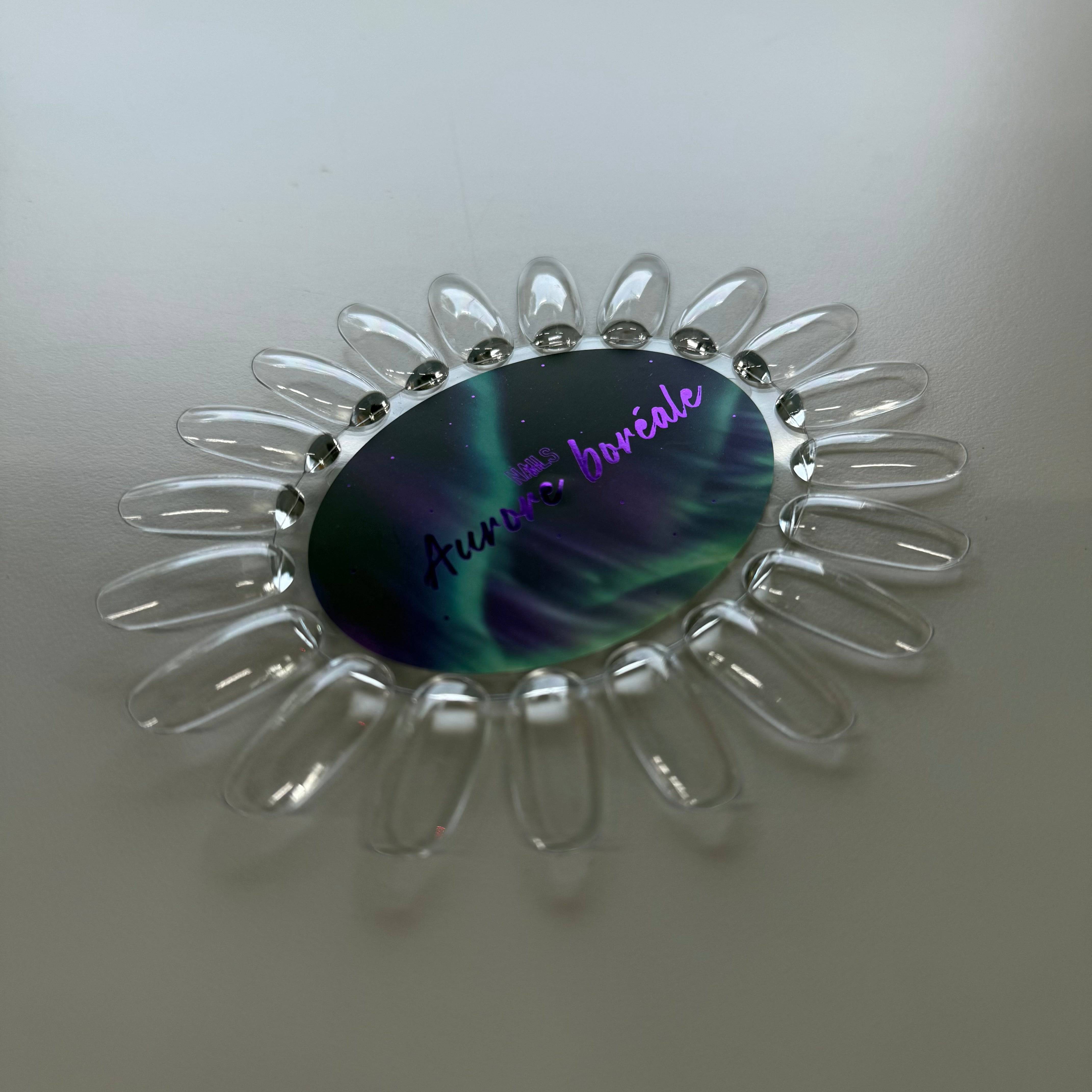 Nuancier rond Aurore boréal - Nails frs