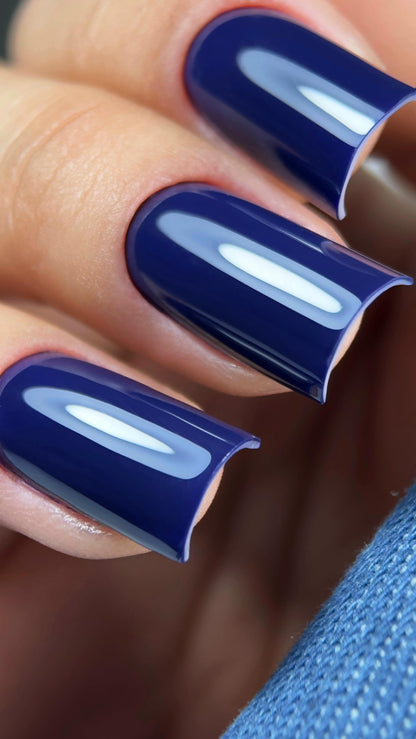 Gel polish Denim