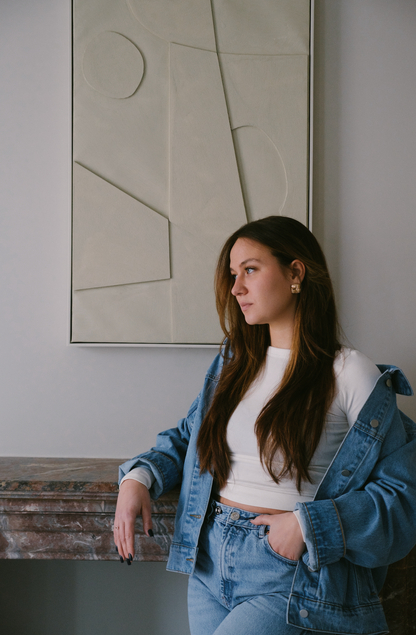 Veste en jean Total Look Denim
