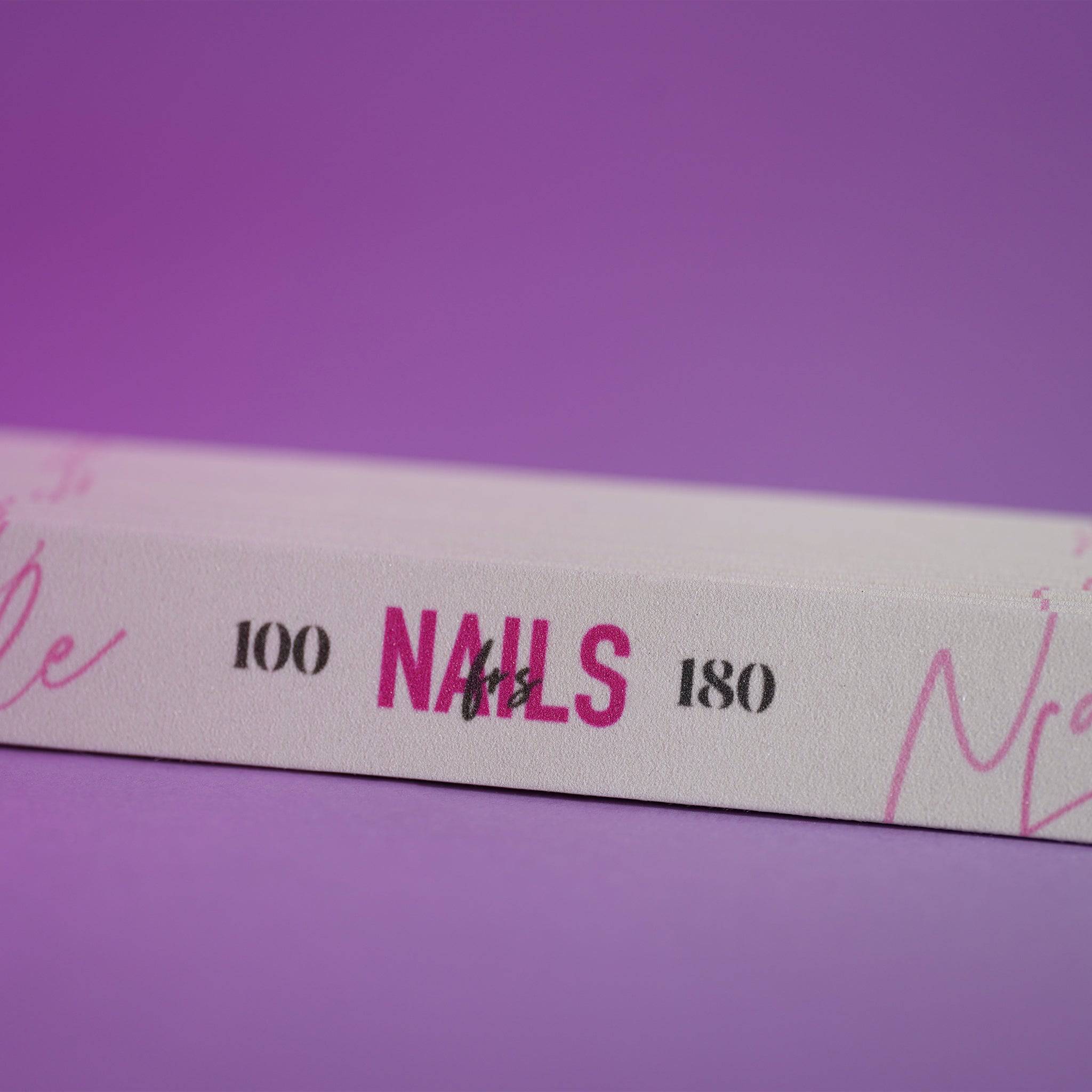 Lime fine droite 100/180 - Nails frs