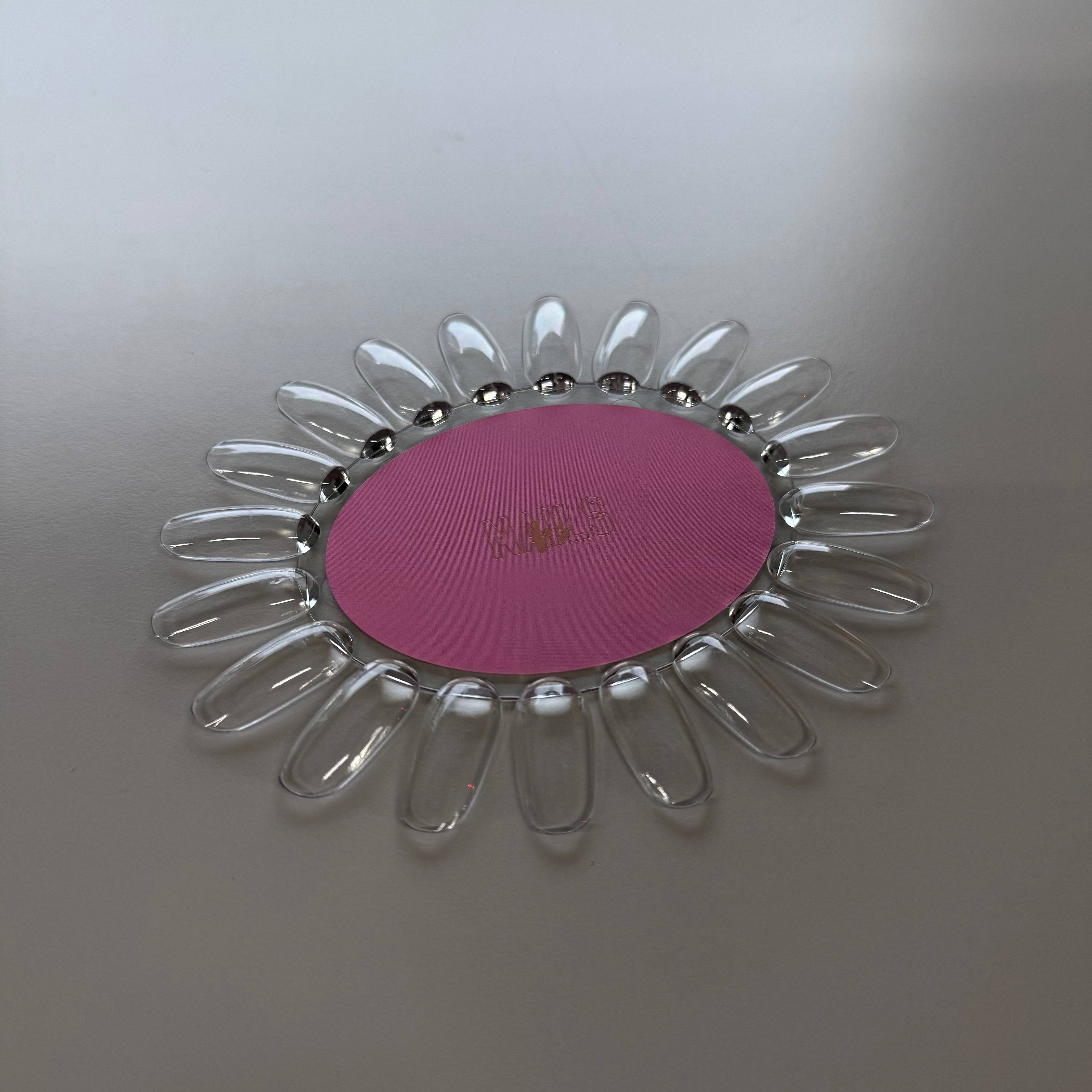 Nuancier rond rose - Nails frs