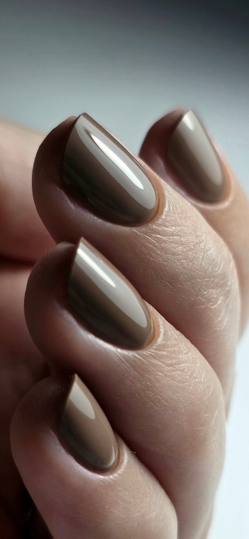 Gel polish coffee - NAILS FRS