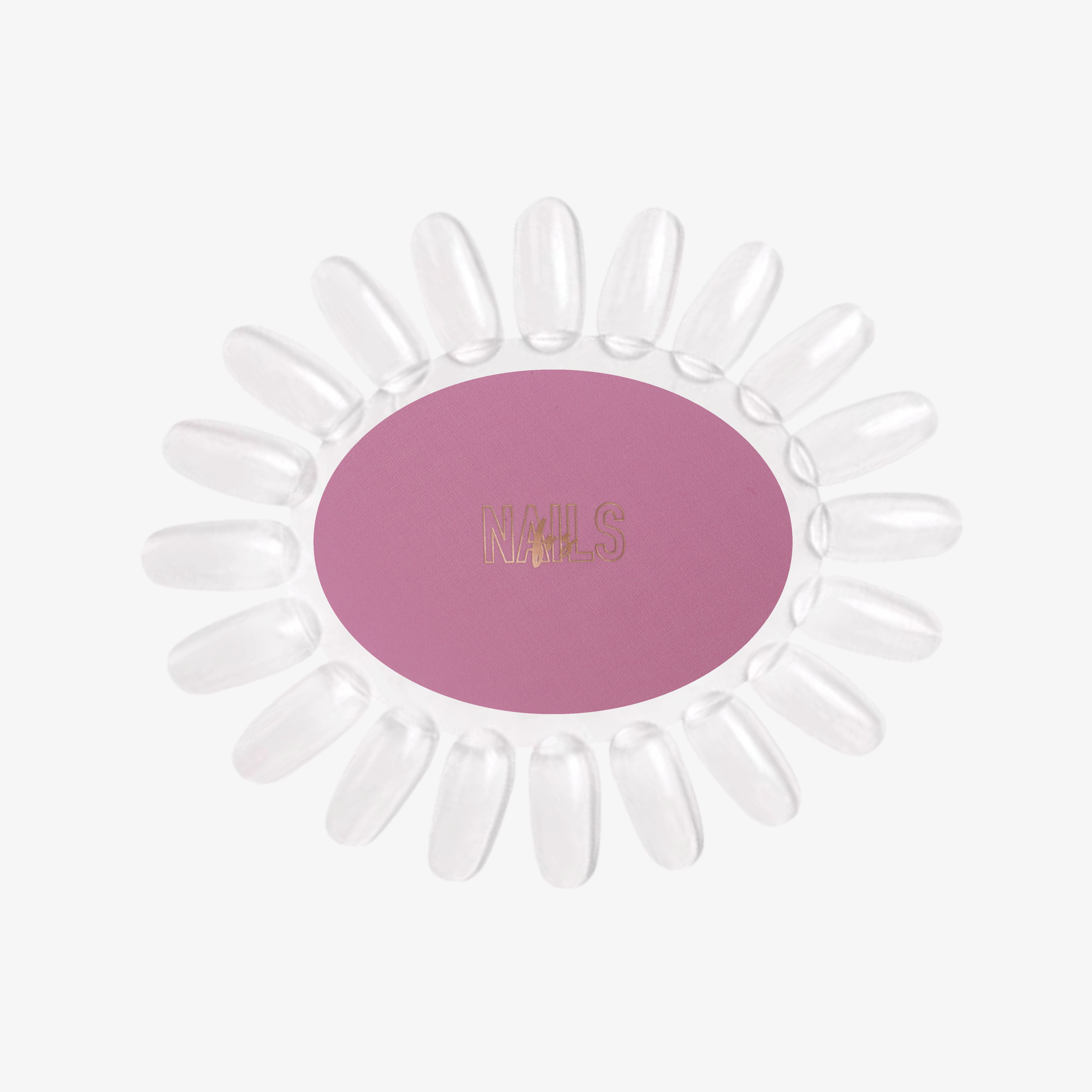 Nuancier rond rose