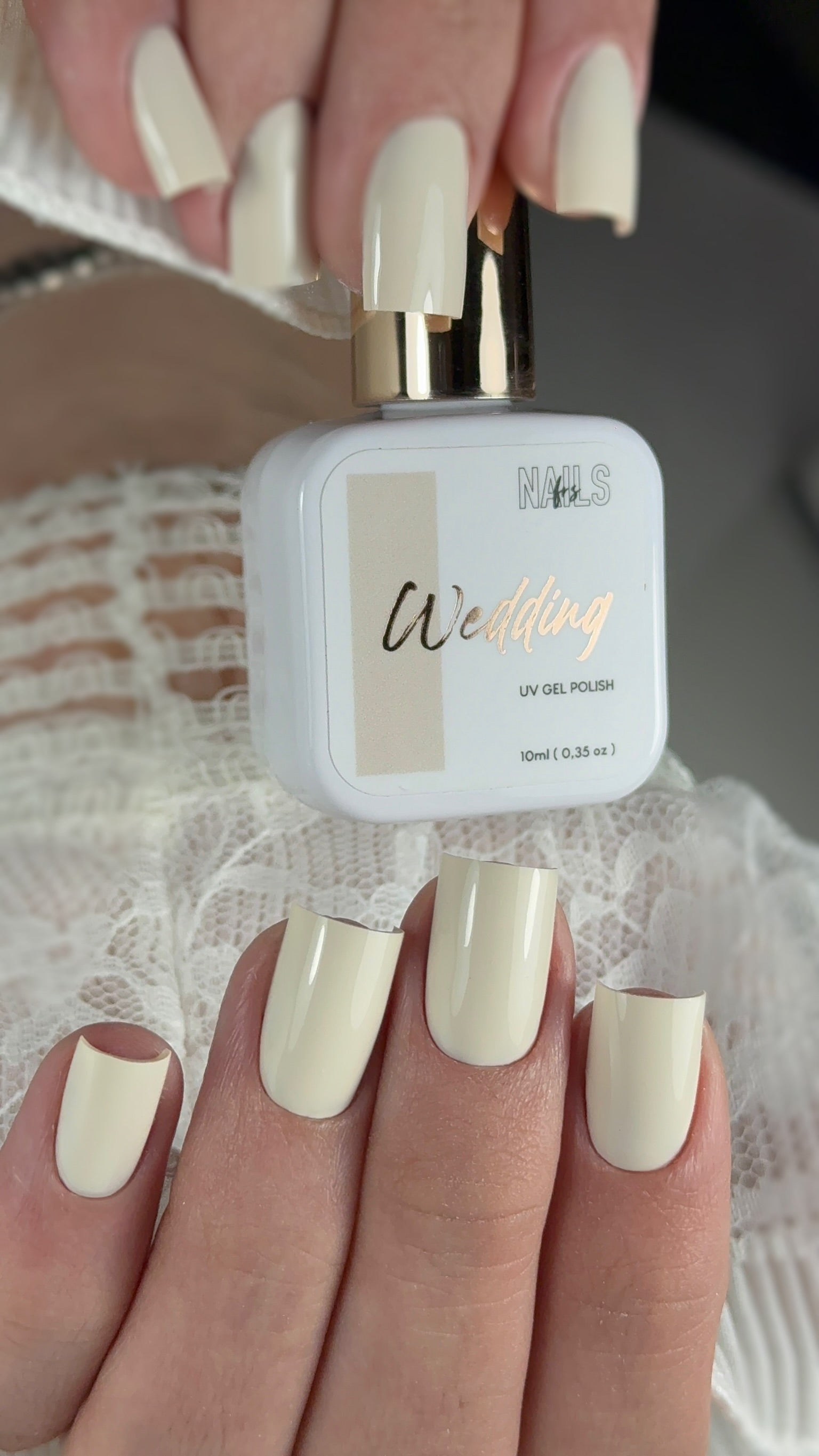 Gel polish Wedding
