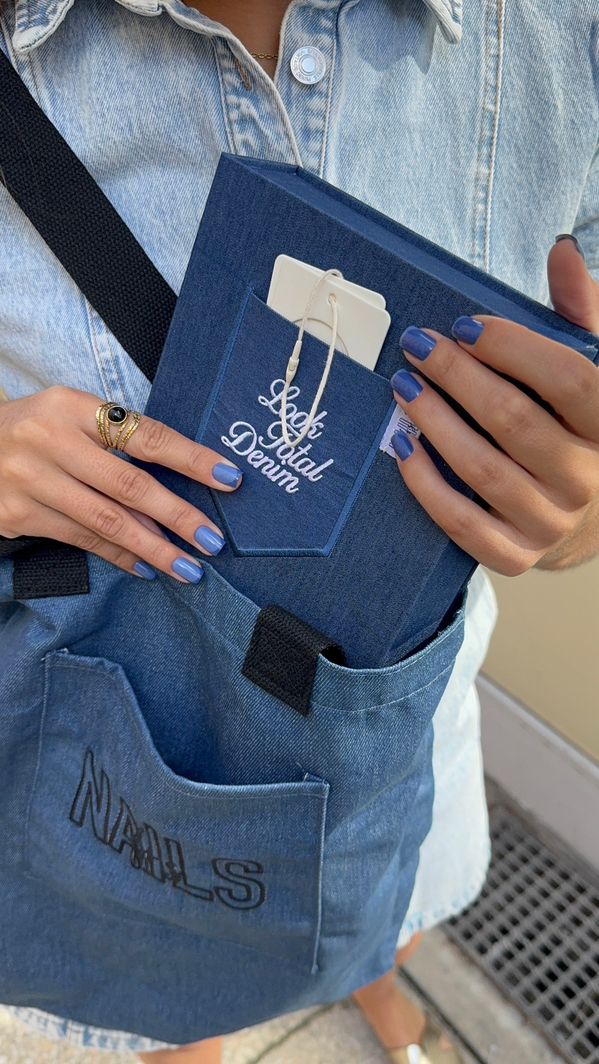 Tote bag Total Look Denim