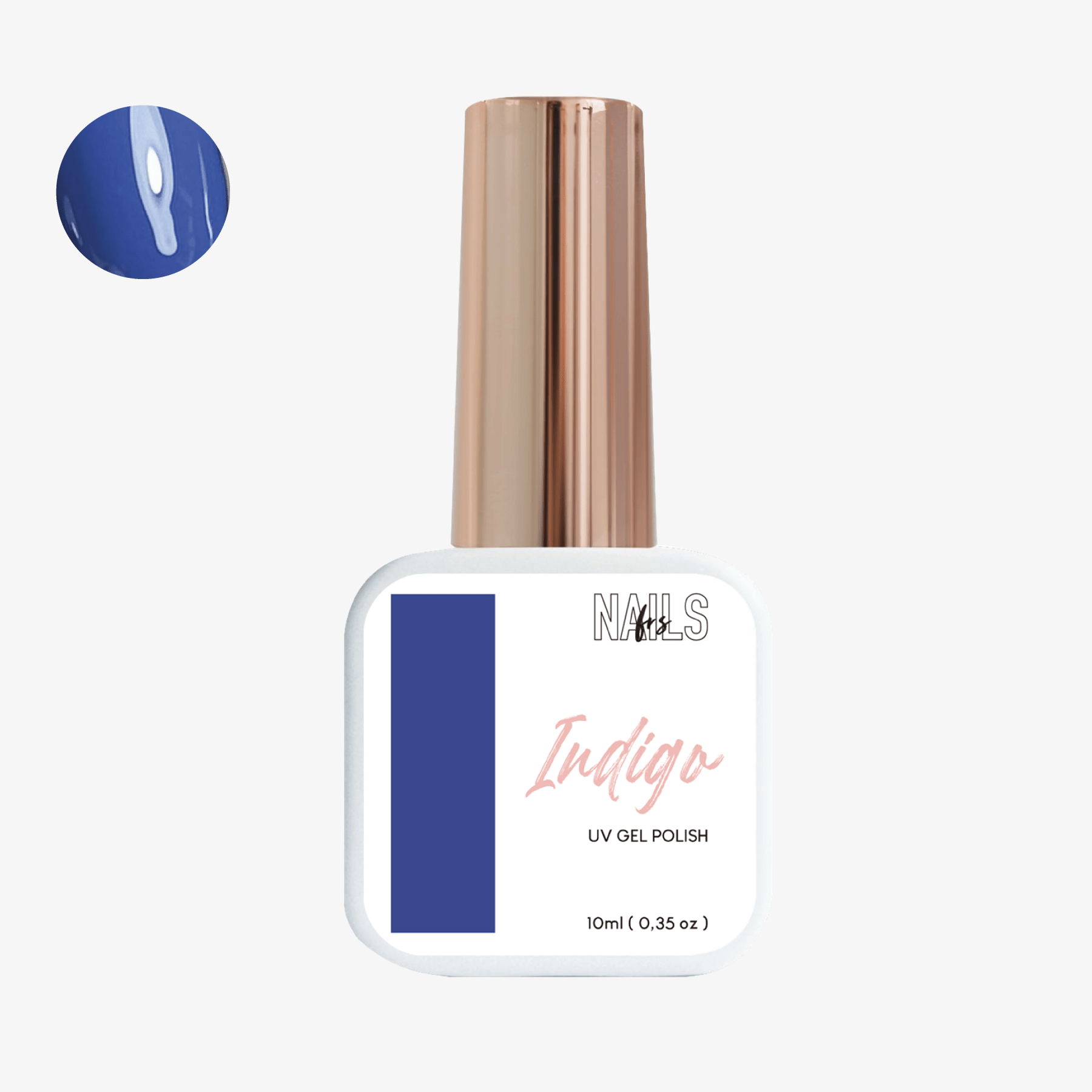 Gel polish indigo - NAILS FRS