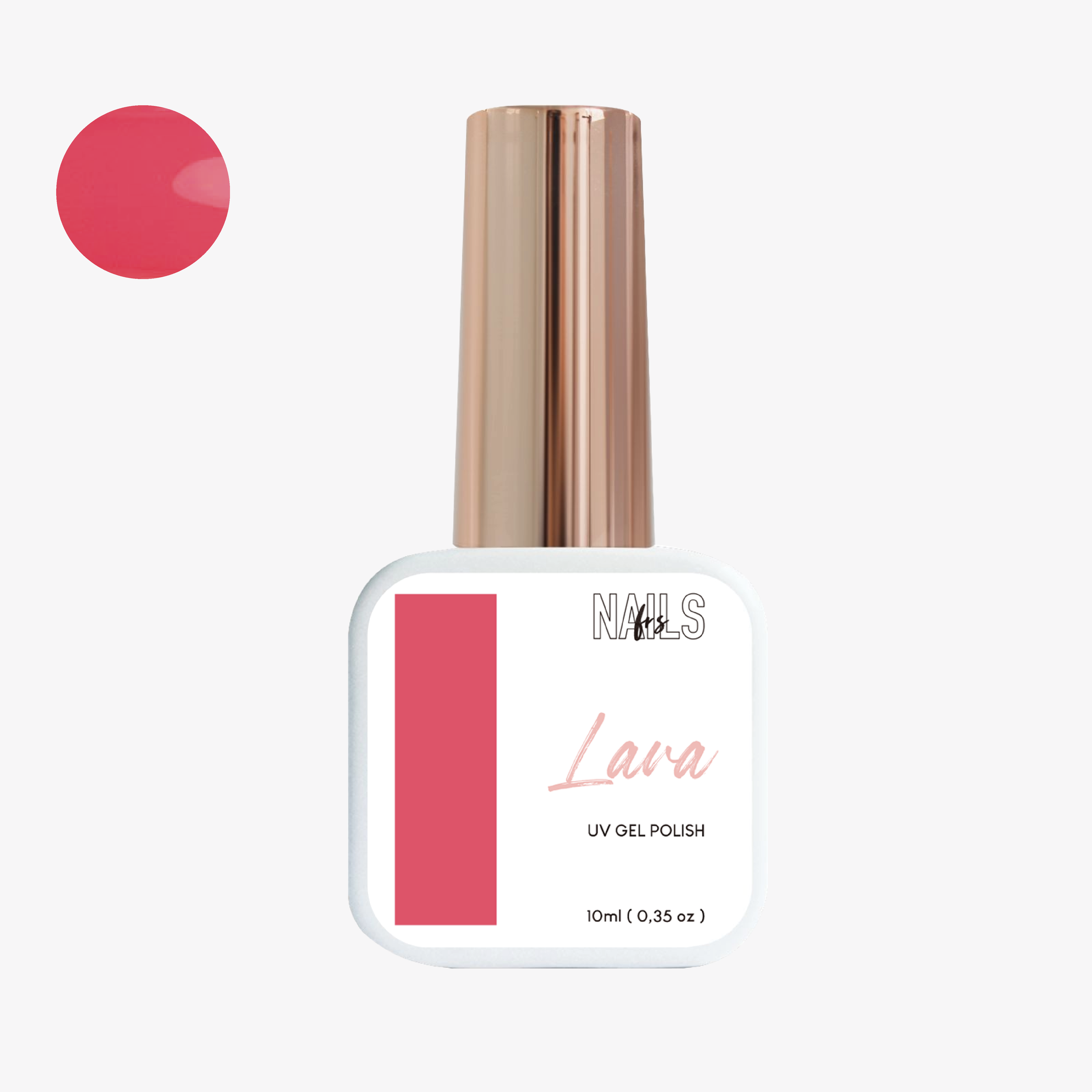 Gel polish Lava