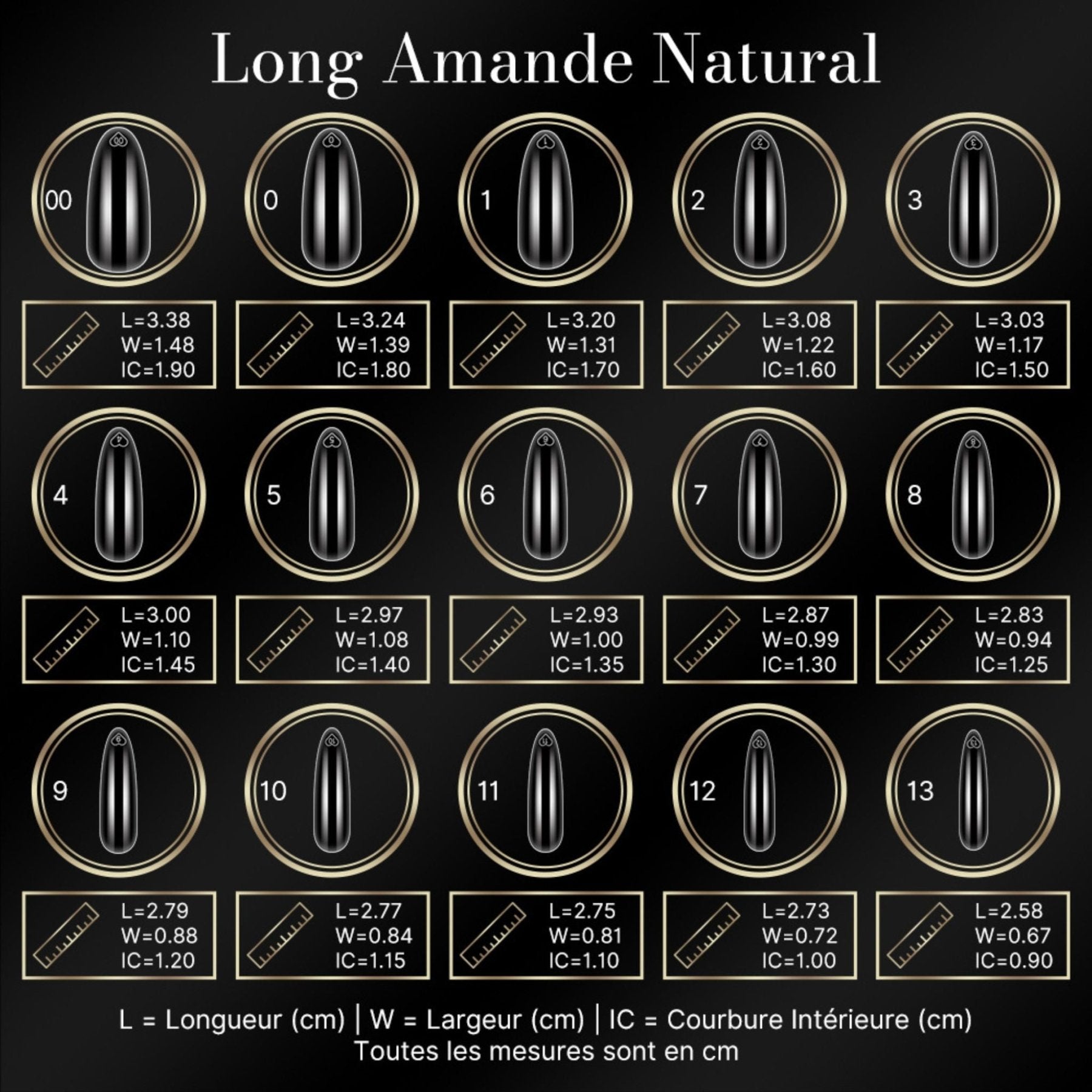 cap's nails long amande natural - Capsules américaine - NAILS FRS