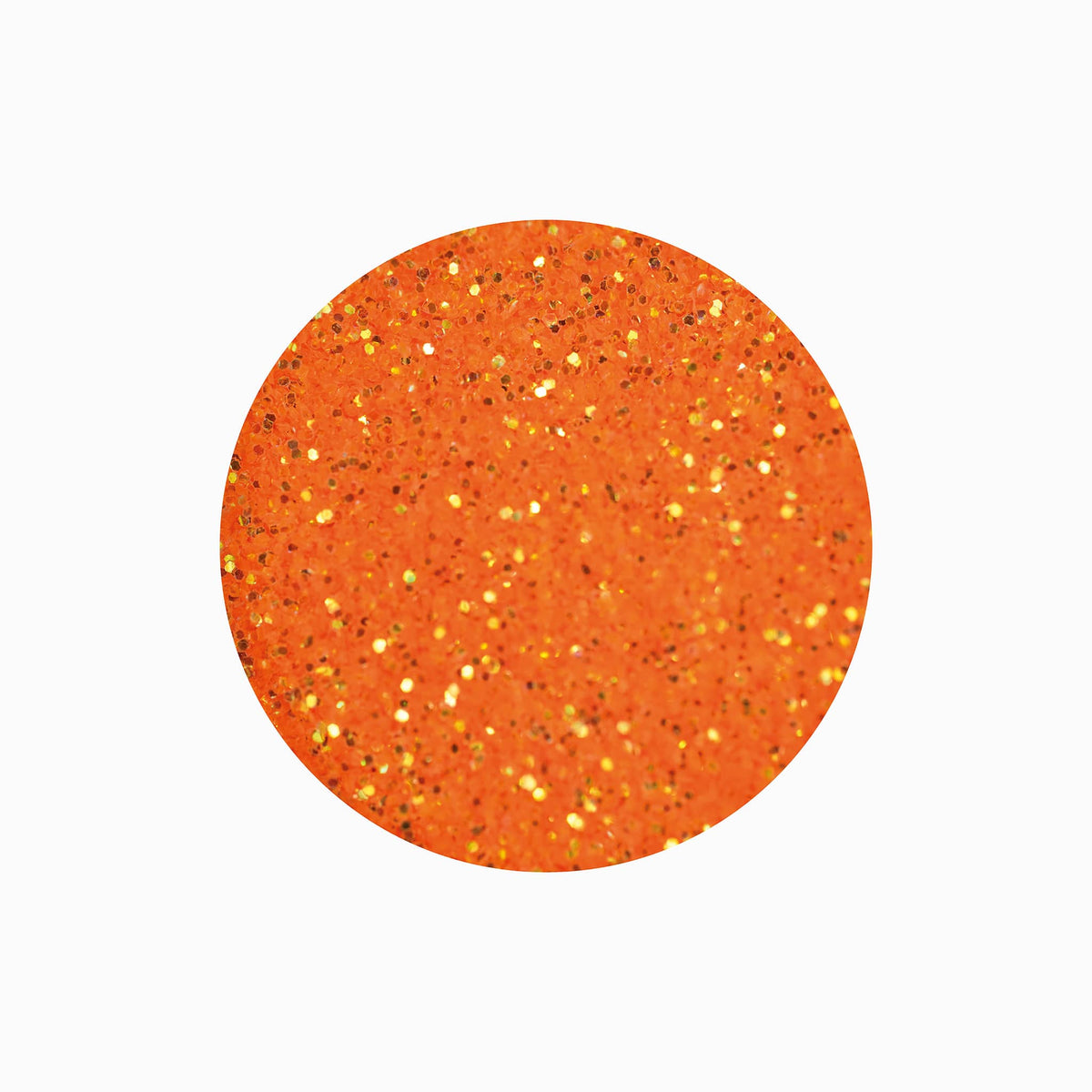 Néon glitter orange