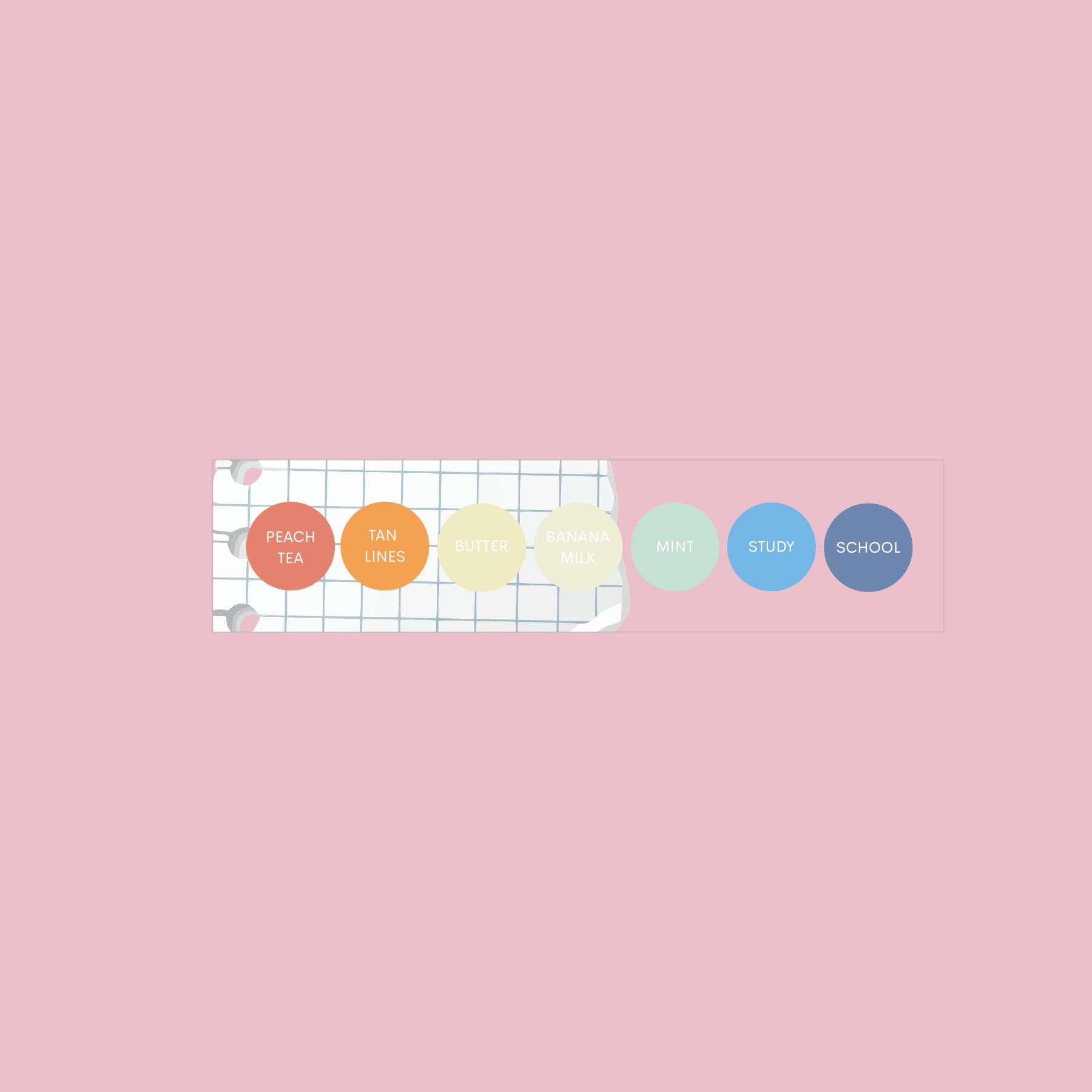 Stickers Vernis Rond Vernis Semi-Permanent Back to school - NAILS FRS