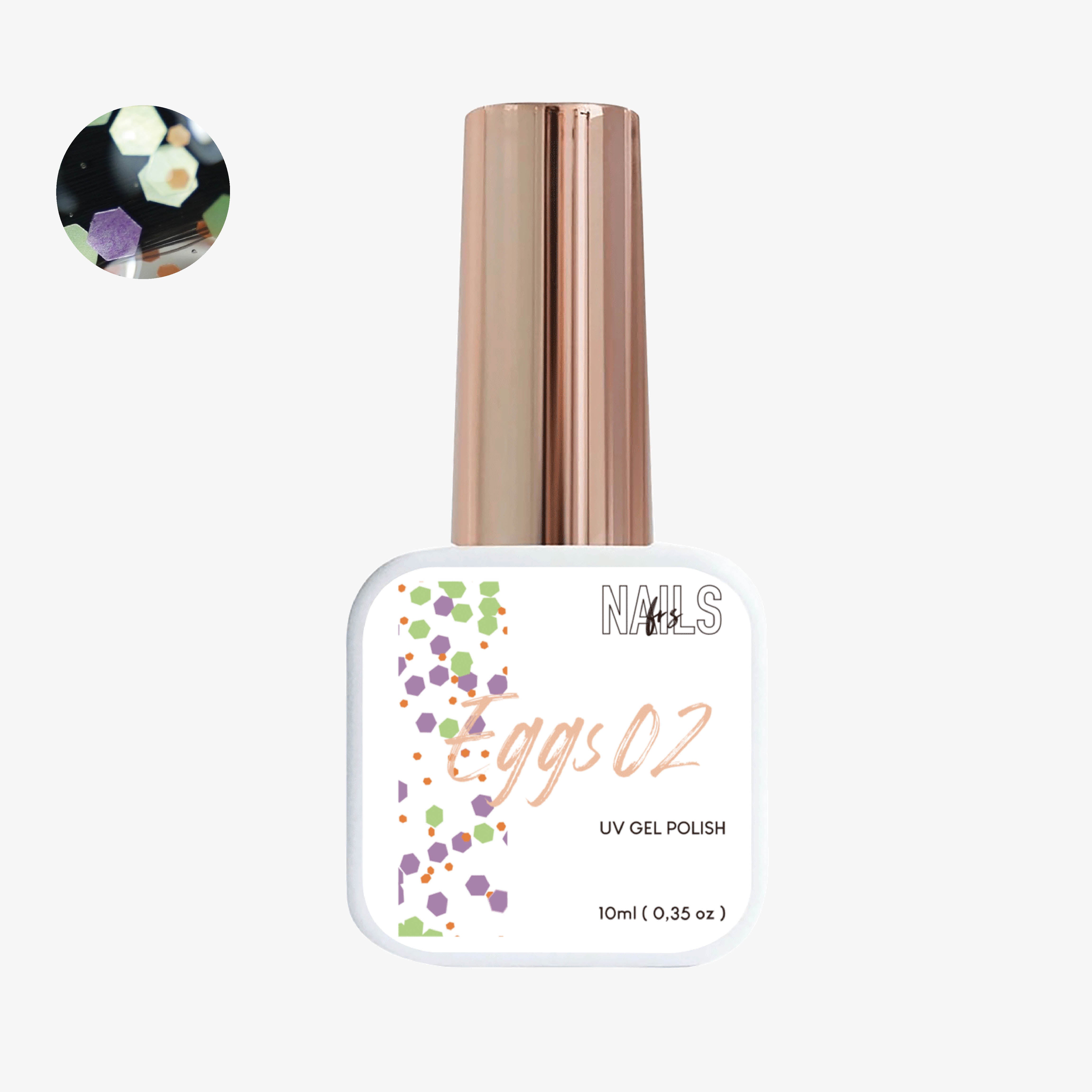 Gel polish eggs 02 - Nails frs