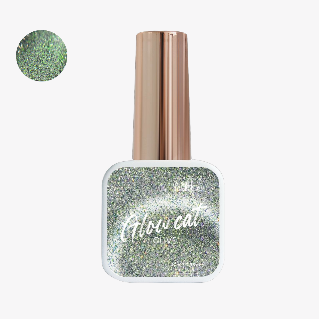 top coat glow cat olive