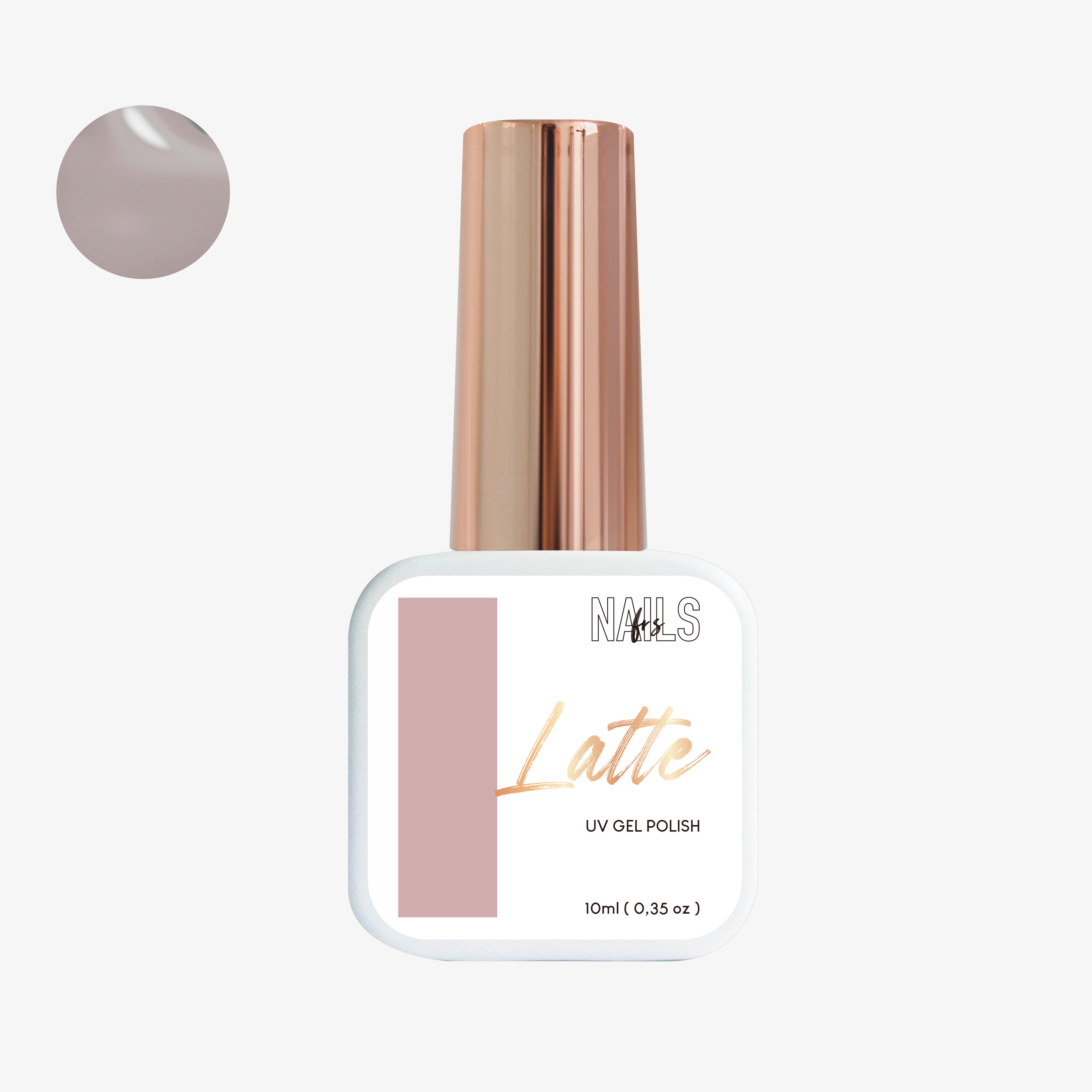 Gel polish latte - Nails frs