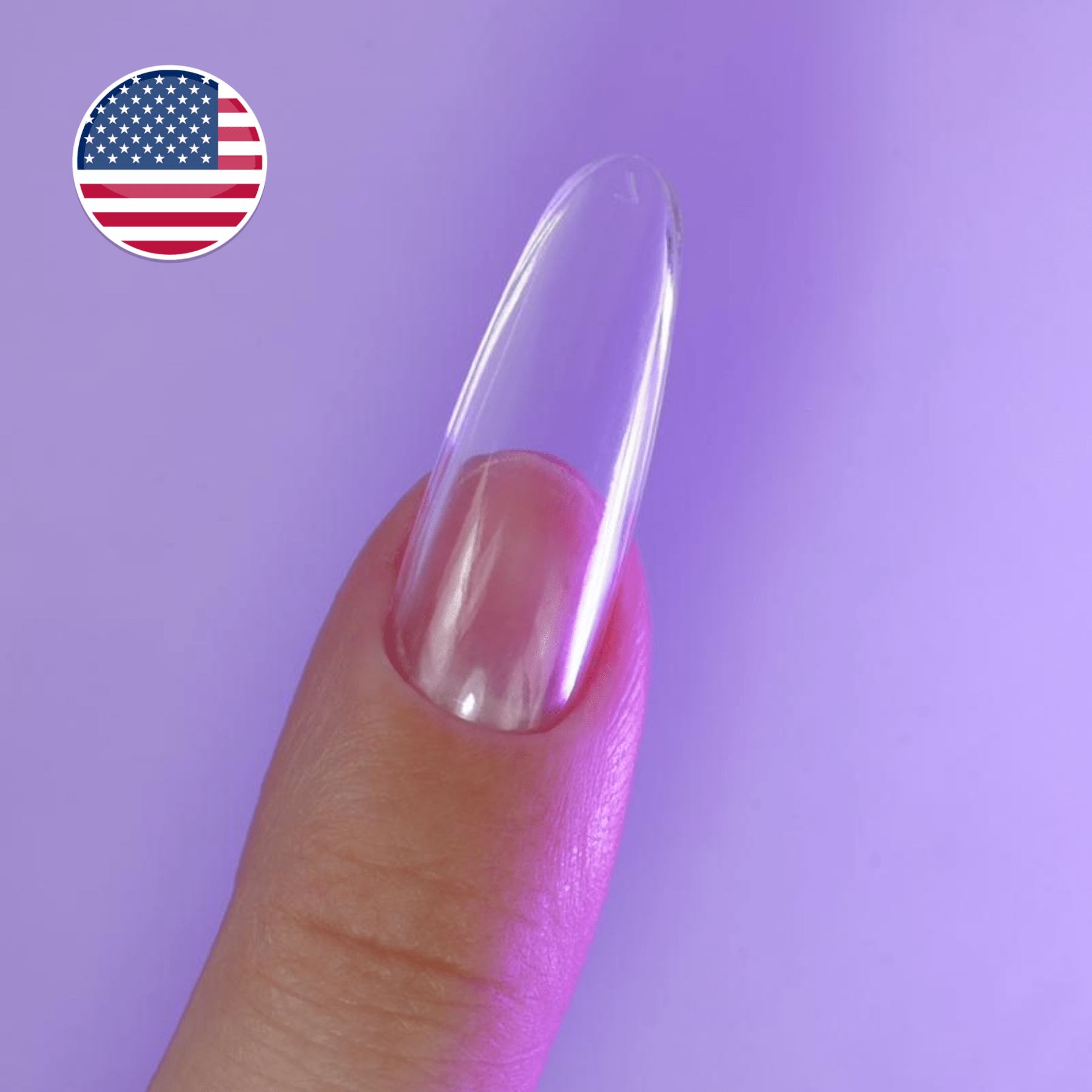 cap's nails long amande natural - Capsules américaine - NAILS FRS