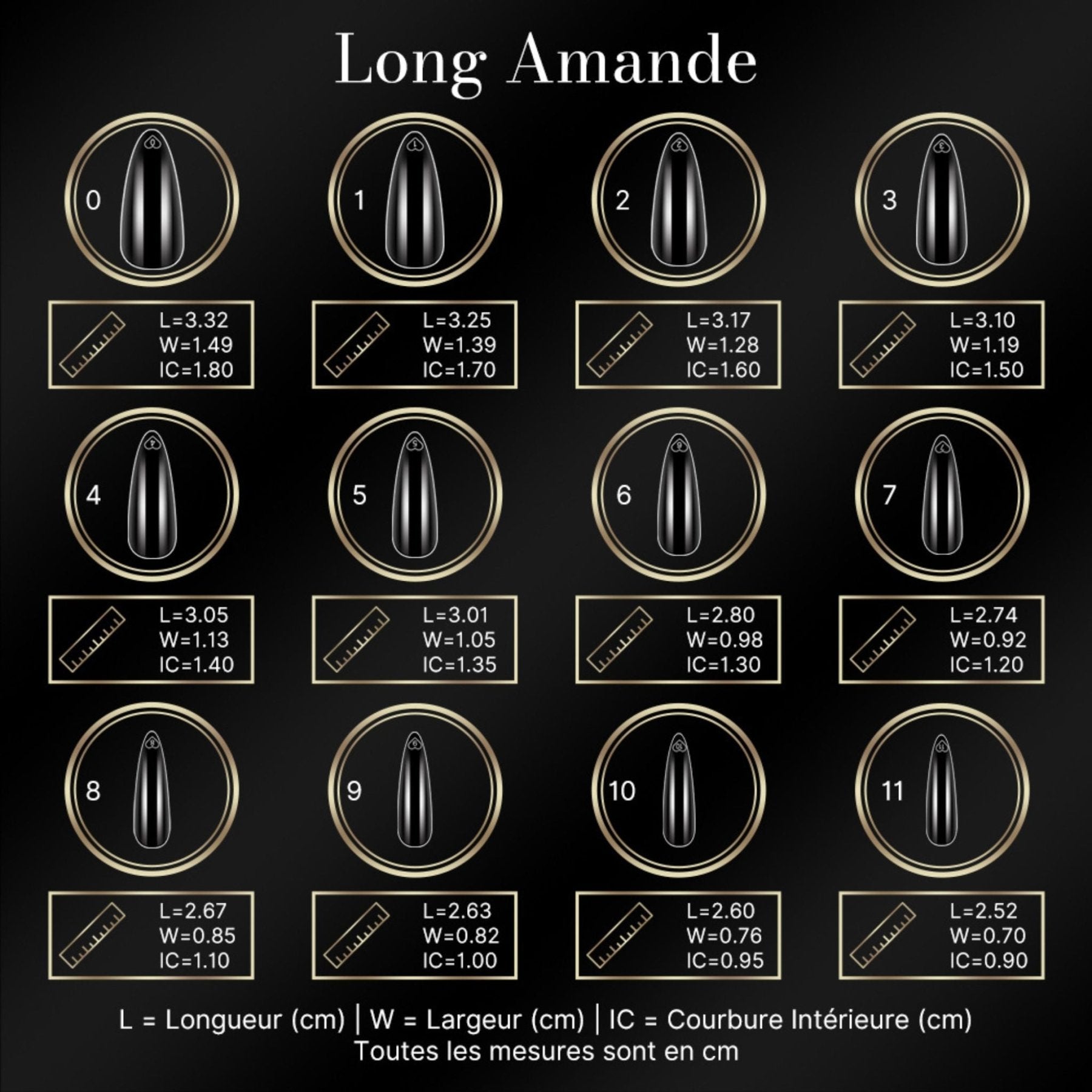 cap's nails long amande - Capsules américaine - NAILS FRS