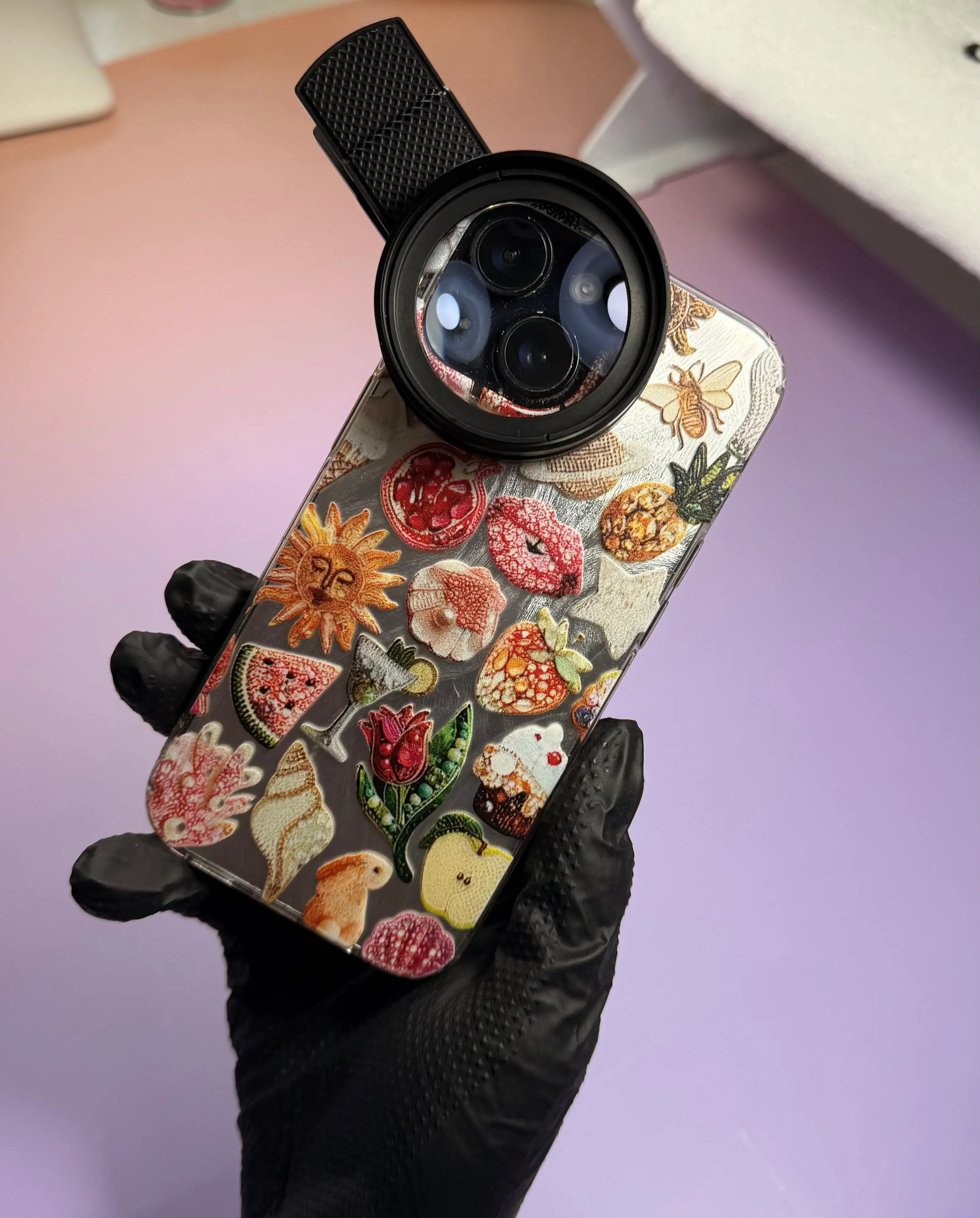 Macro pour les ongles nails frs haute qualité outil photo ongle 